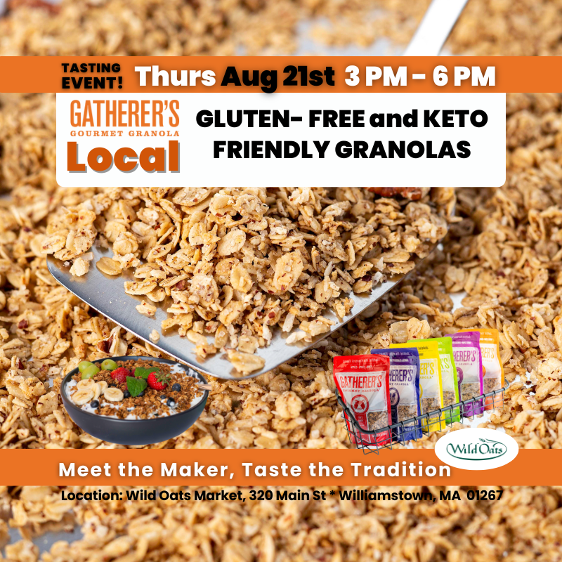 Gatherer’s Gourmet Granola Tasting