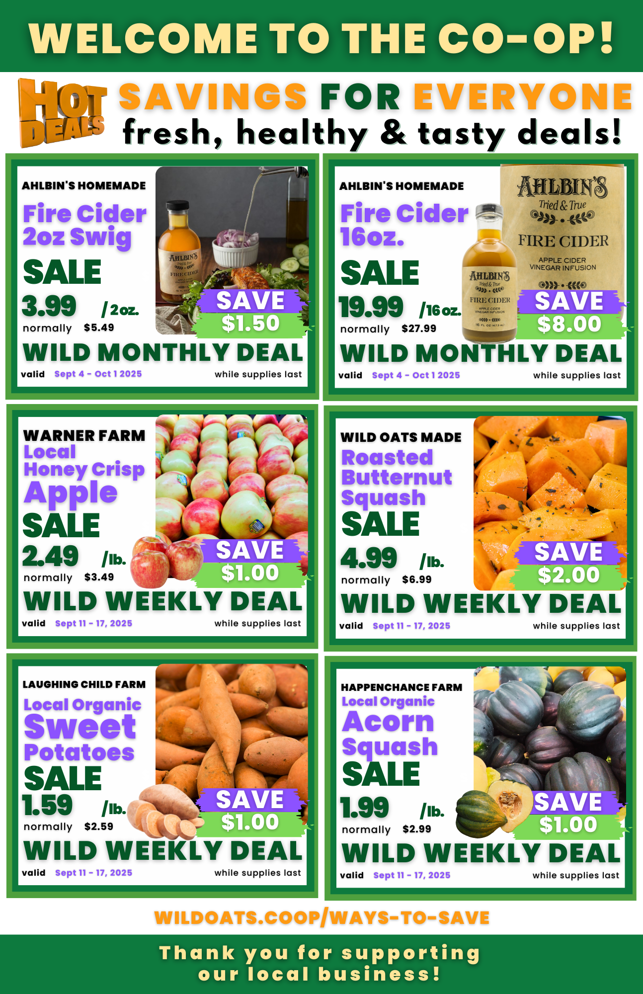Fresh Wild Weekly Deals Update.png