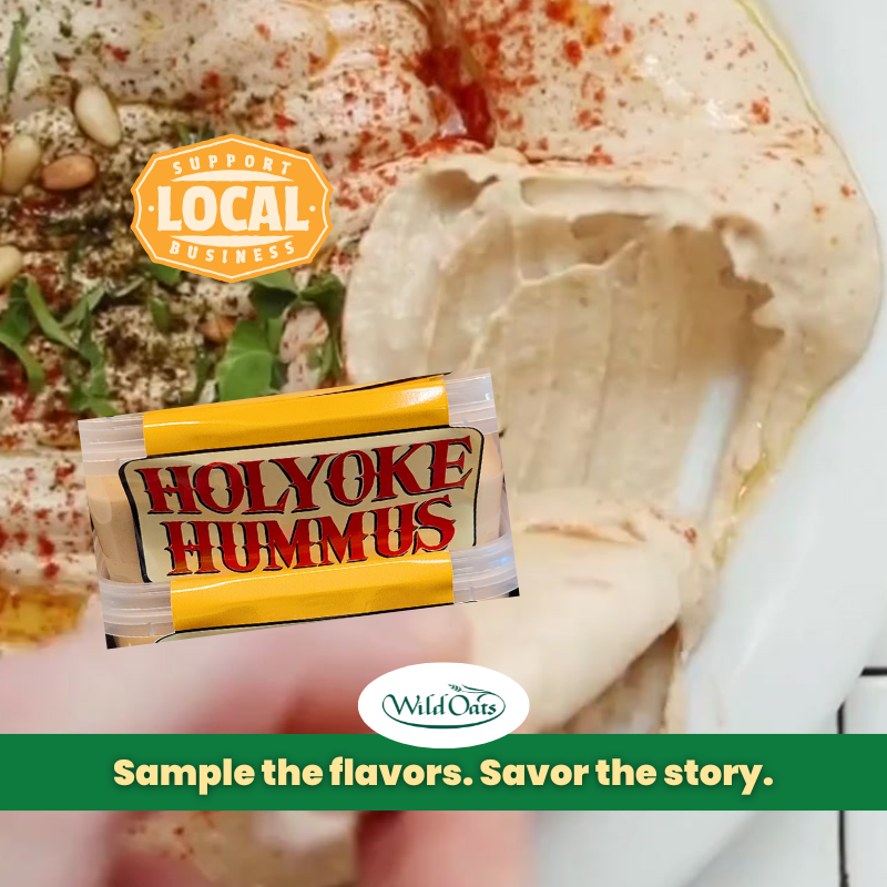 Holyoke Hummus Tasting at Wild Oats Market