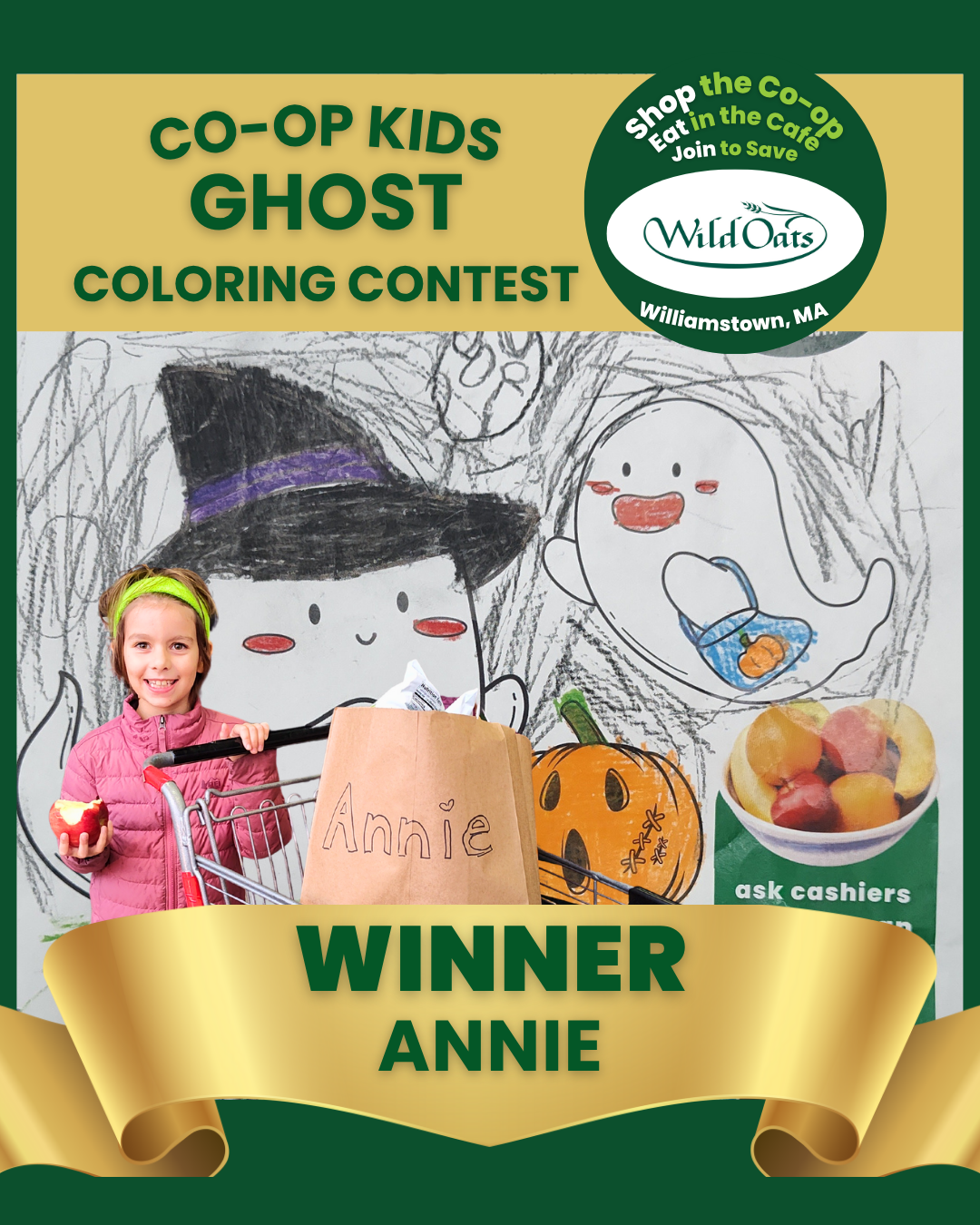 Kids Color Contest Wild Oats Market | Fresh Local Produce & Natural Foods
