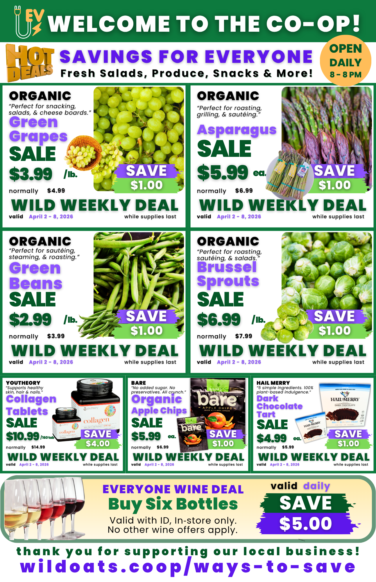 2026 April 2-8 Wild Oats Market Wild Weely Deals to Save Produce Snacks.png