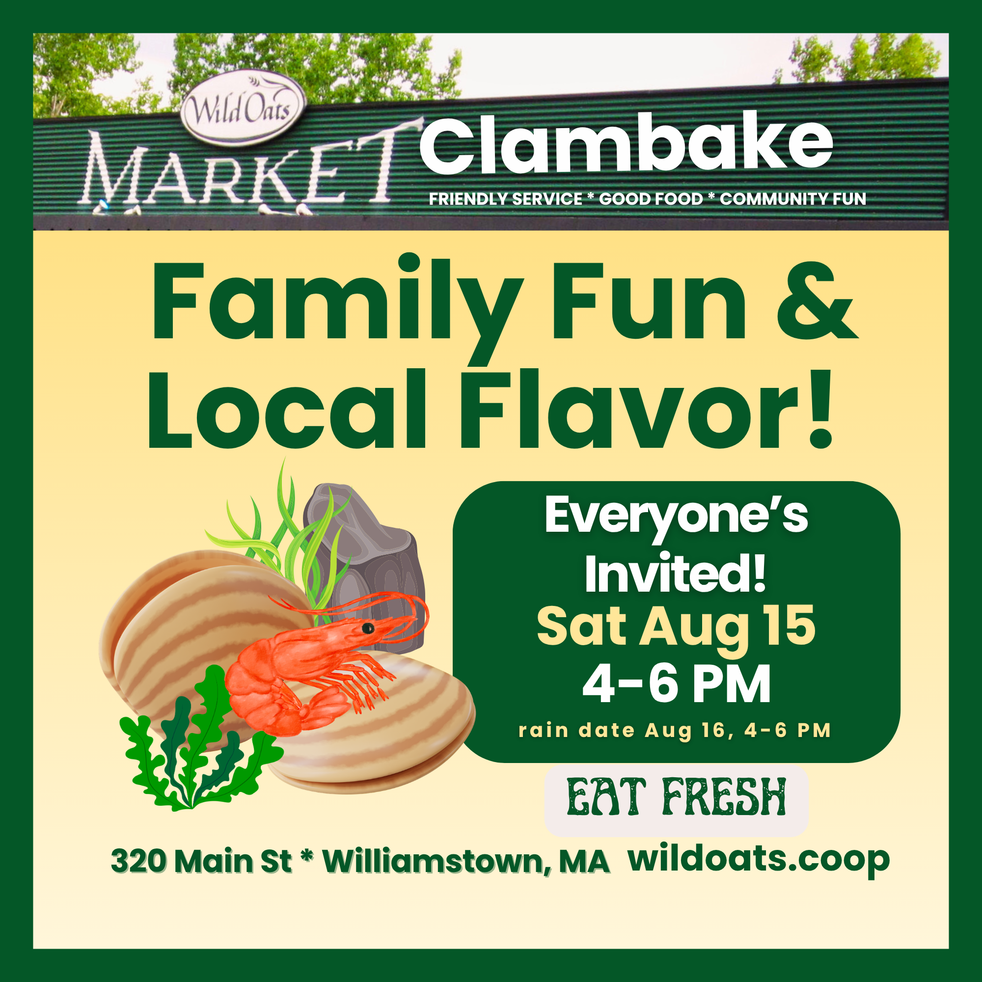 Clambake Wild Oats Market Aug 15 from 4-6PM.png