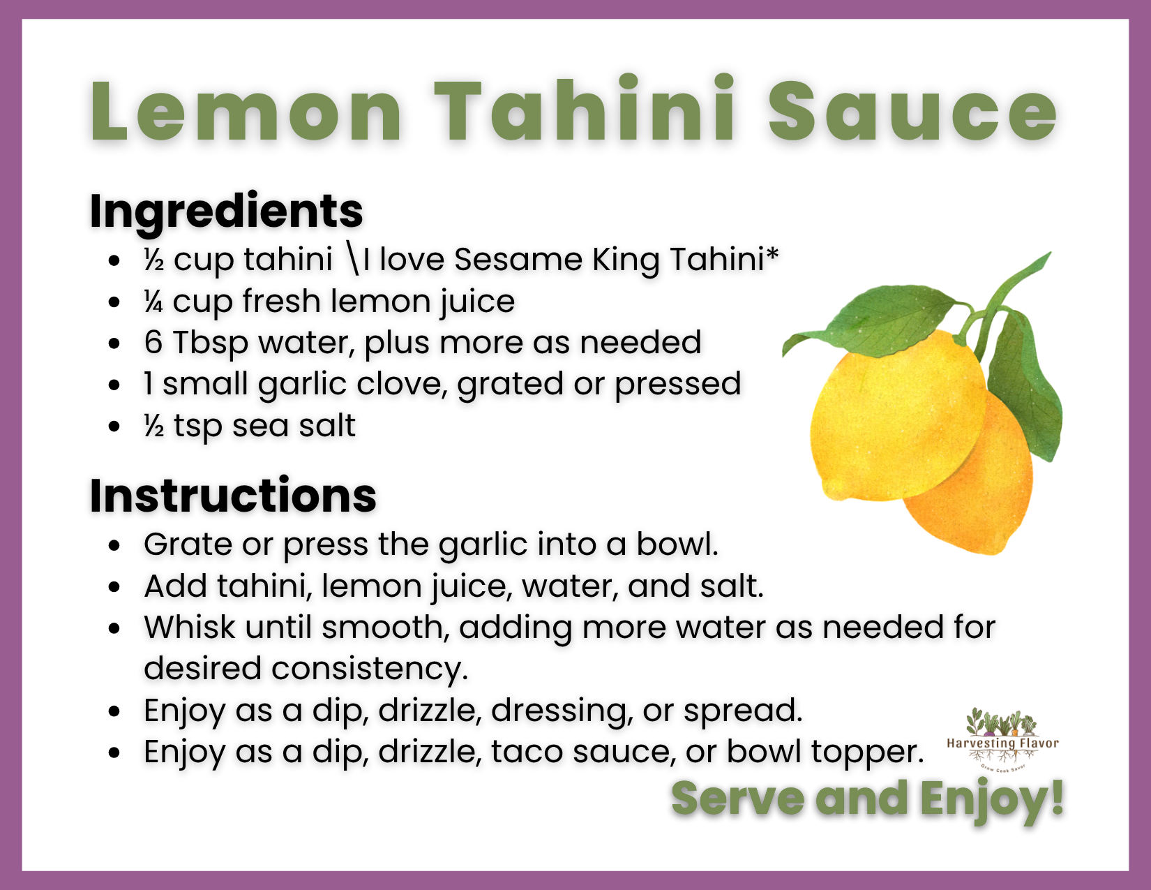 Lemon Tahini Sauce Harvesting Flavor.png