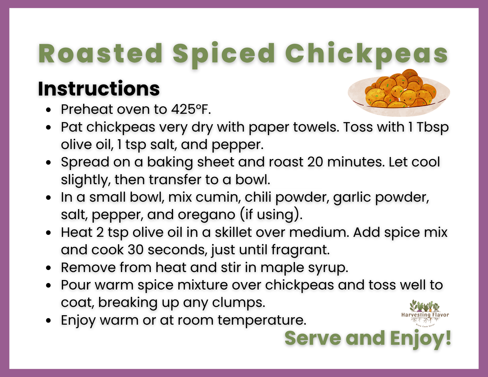 Roasted Spiced Chickpeas Harvesting Flavor 2.png