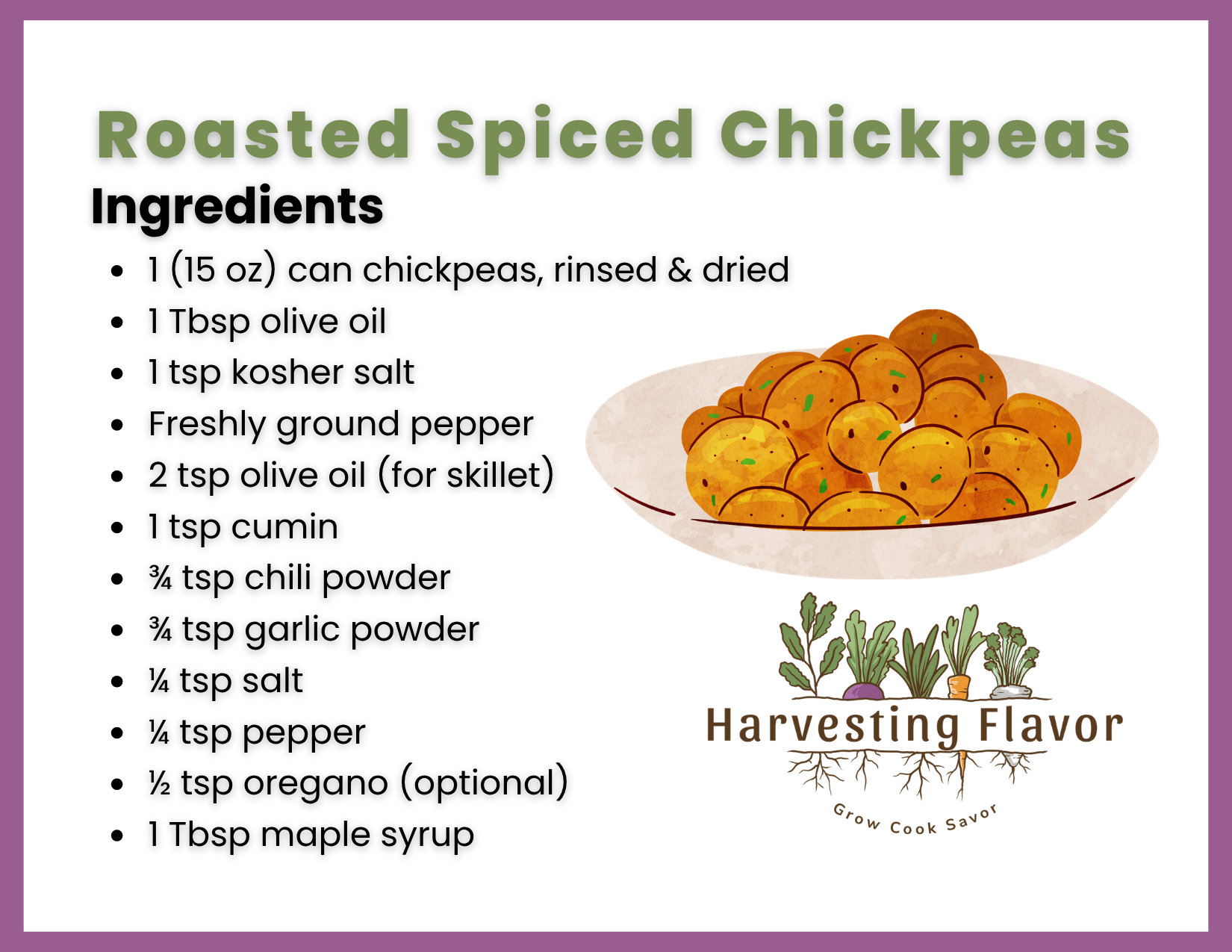 Roasted Spiced Chickpeas Harvesting Flavor.png
