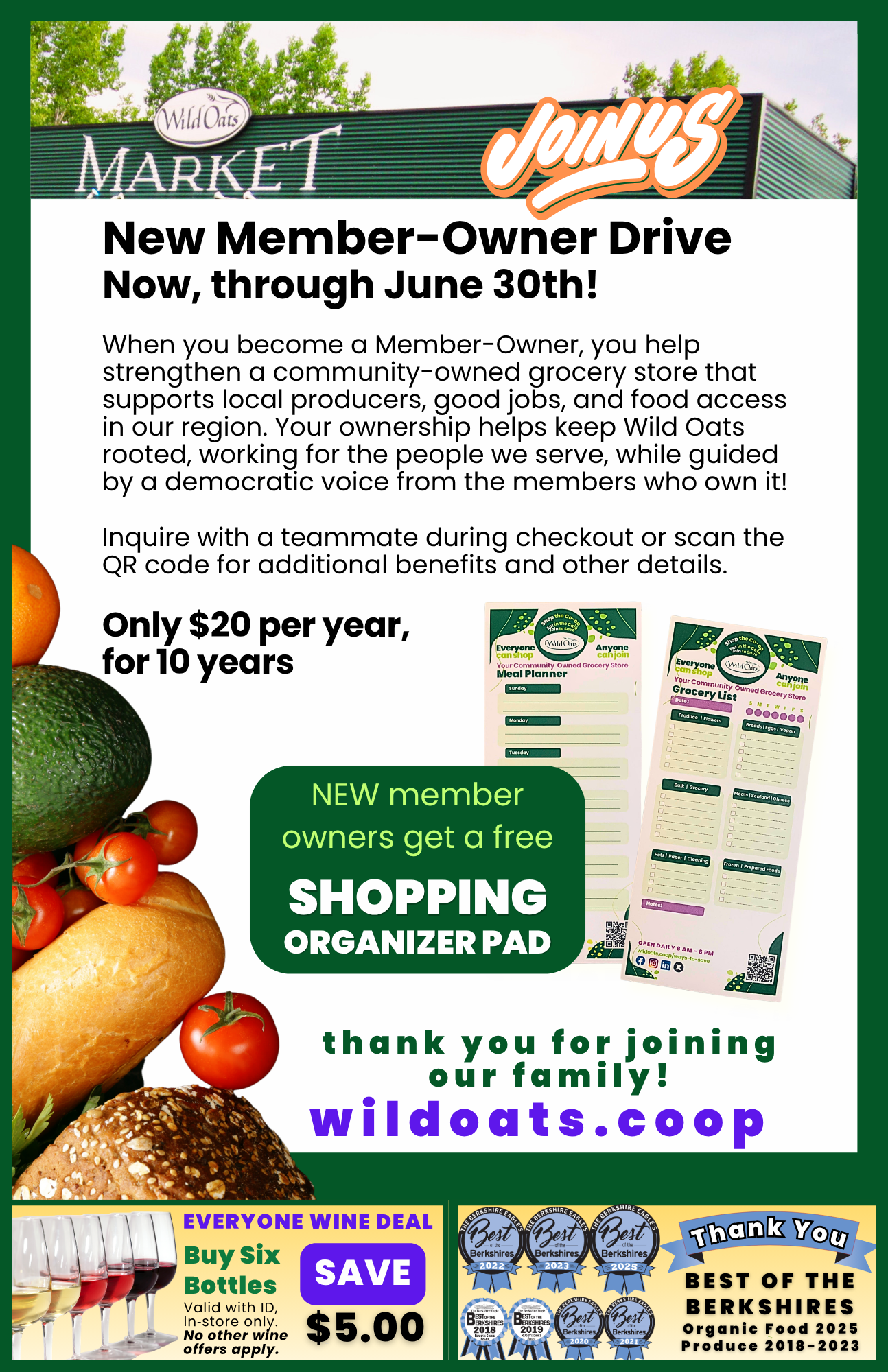 Member Drive  2026-0625-0701 Wild Oats Market.png
