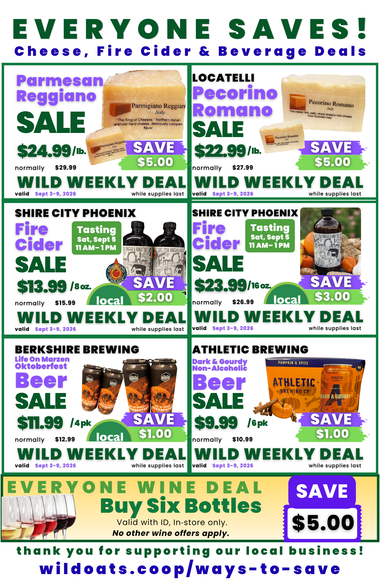 2026-0903-09 Wild Oats Market Cheese Fire Cider  Beverage Deals.png