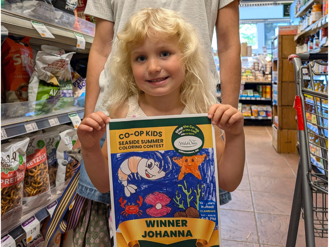 Coloring Contest Winner, Johanna!