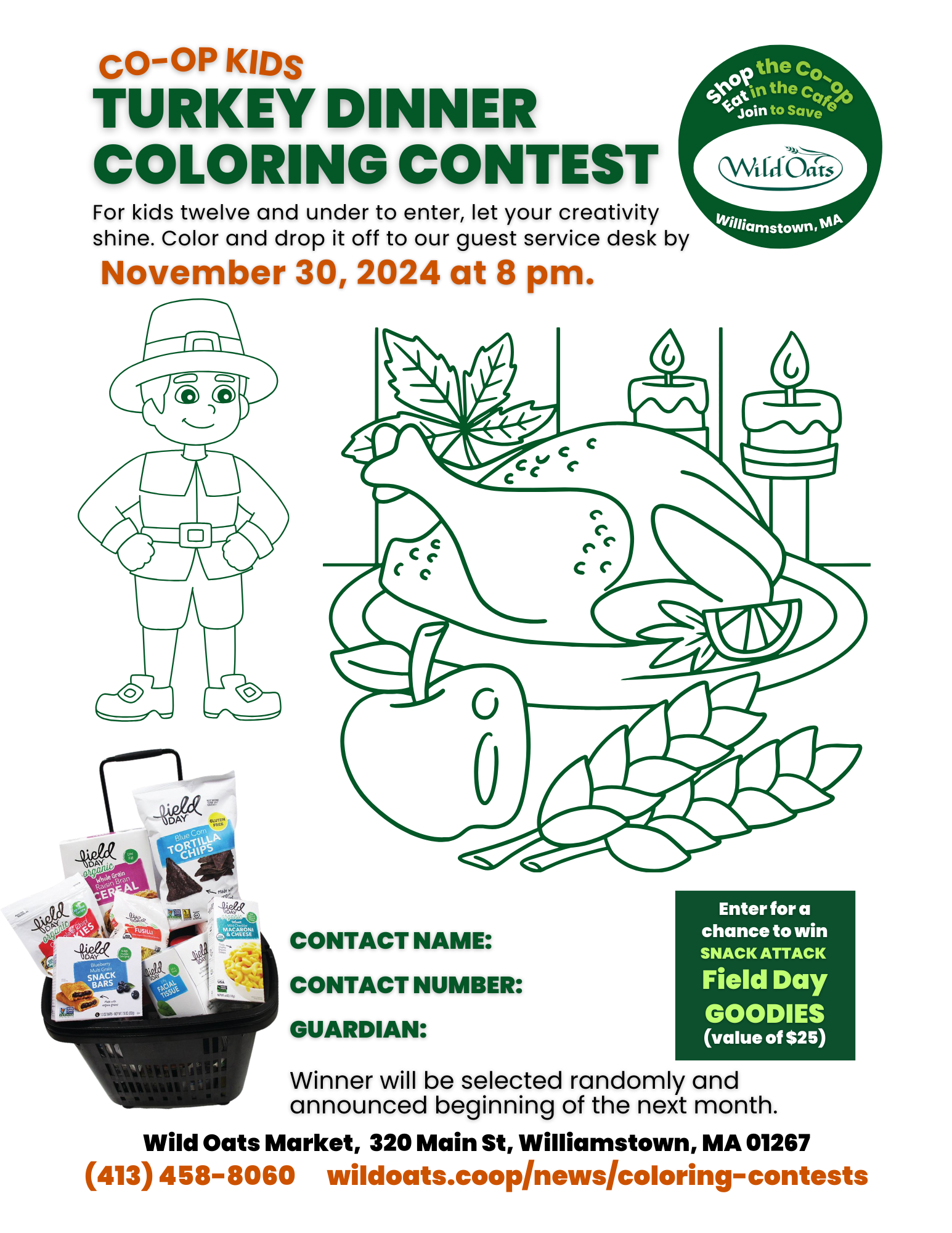 Coloring Contest Turkey (Copy)
