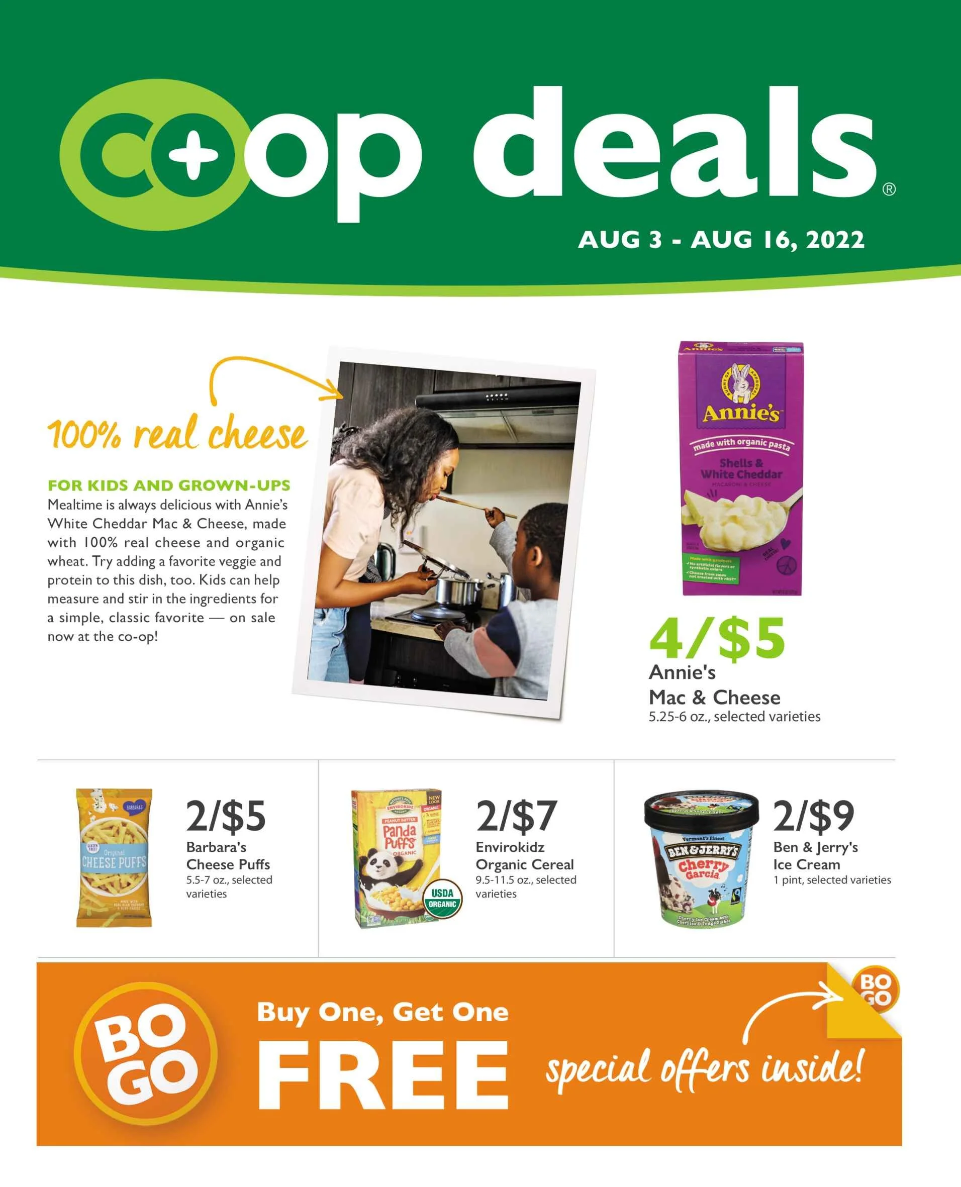New Co+Op Deals Flyer — Wild Oats Market