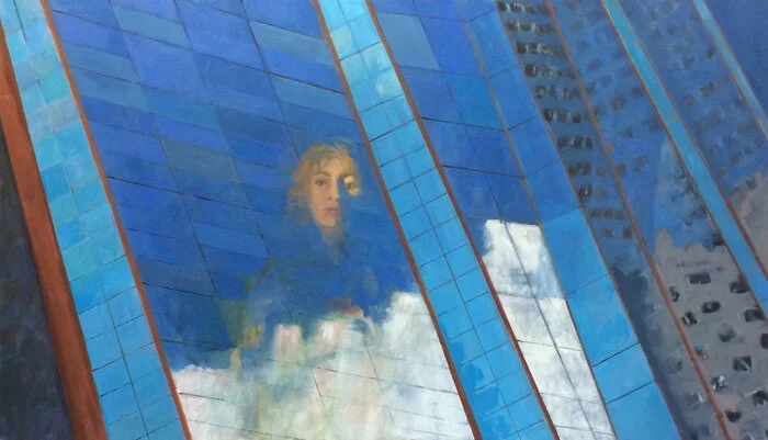 “Self Reflection” - oil on canvas 36”x62"