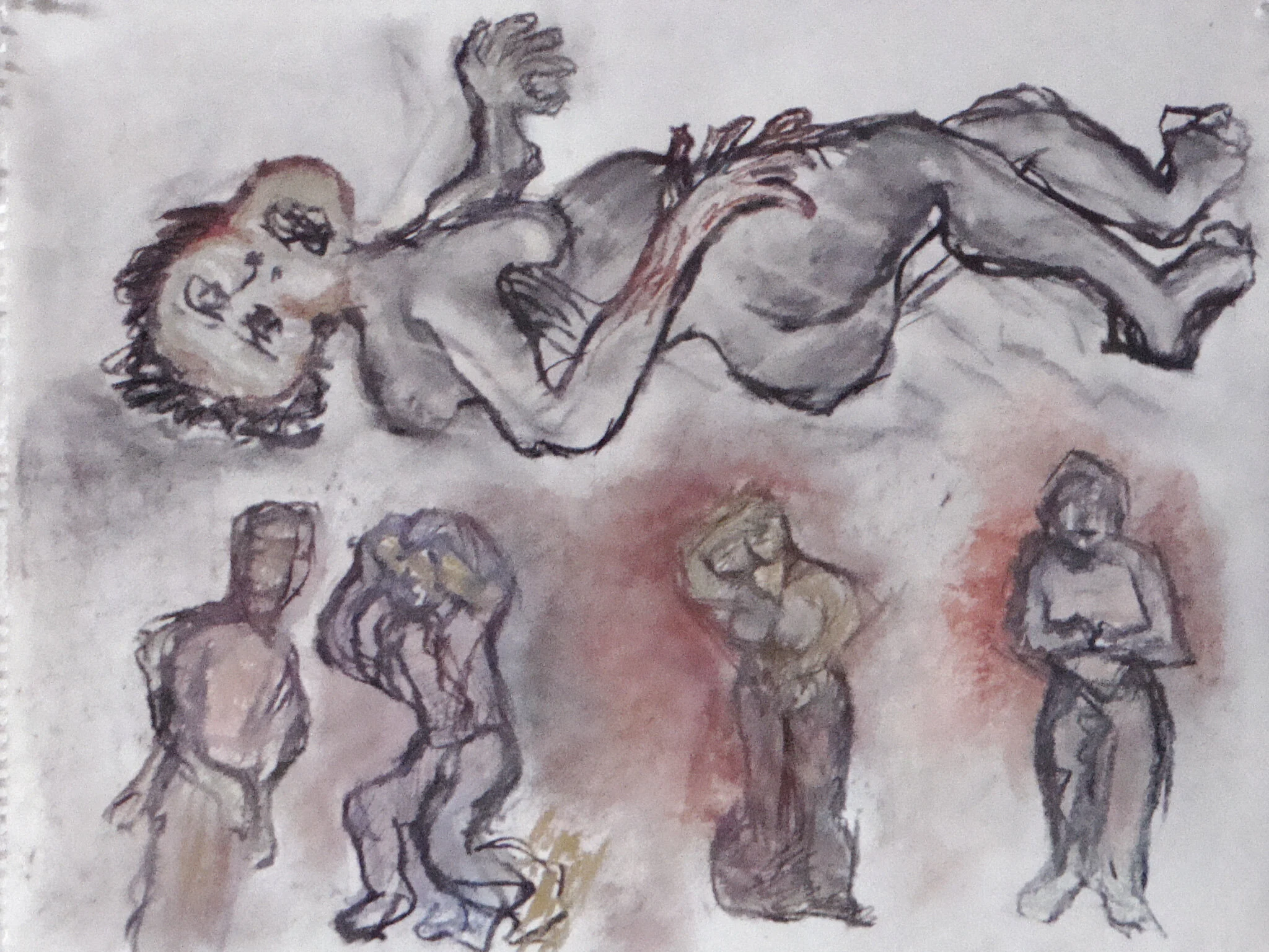 #9 – charcoal/on paper, 18”x23.5”