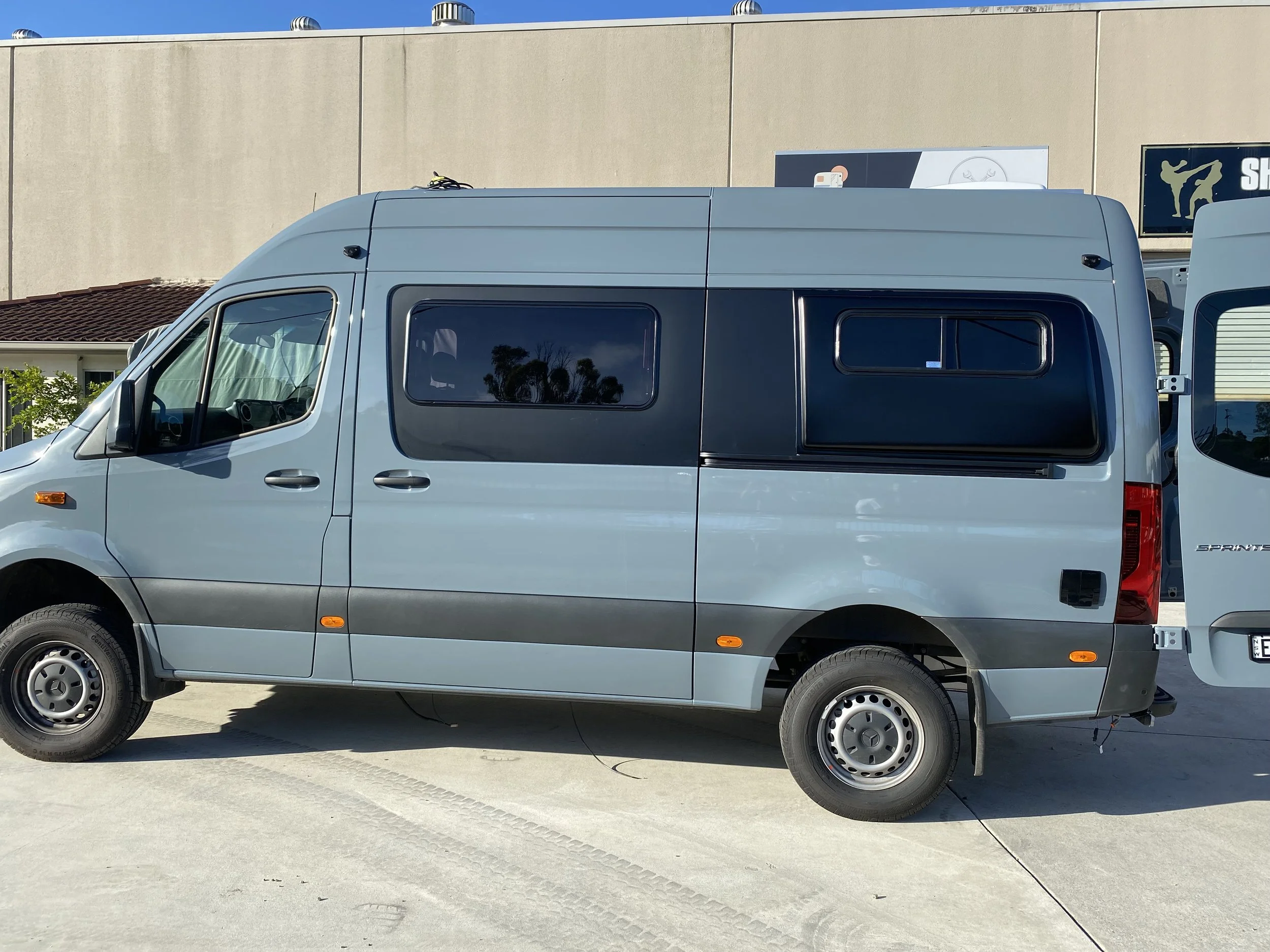 Australian flare space for sprinter vans