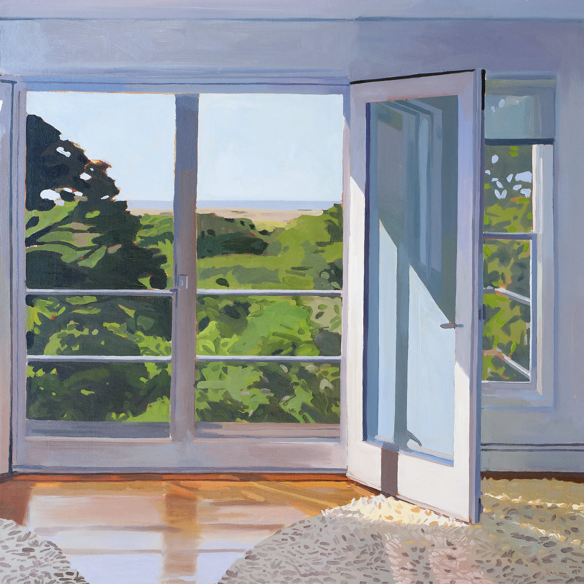 "Last View From Bedroom to Sea"
