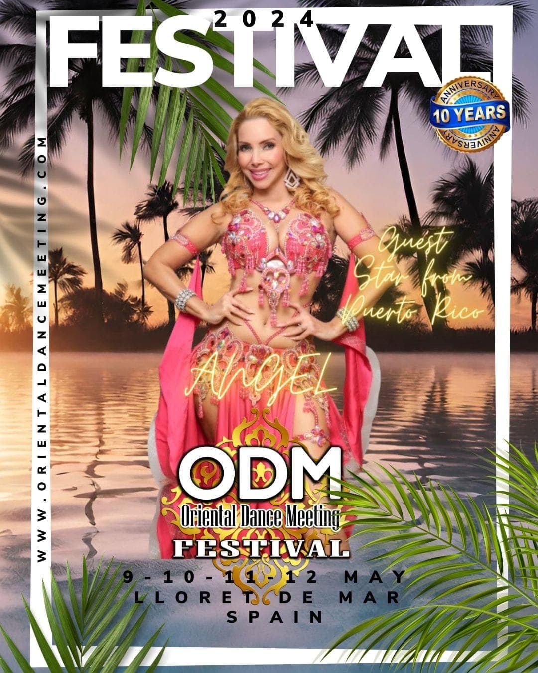 Tonight&rsquo;s the night! My first performance in Europe! 🤩 Oriental Dance Meeting Festival #bellydancefestival #bellydanceconvention #bellydanceshow