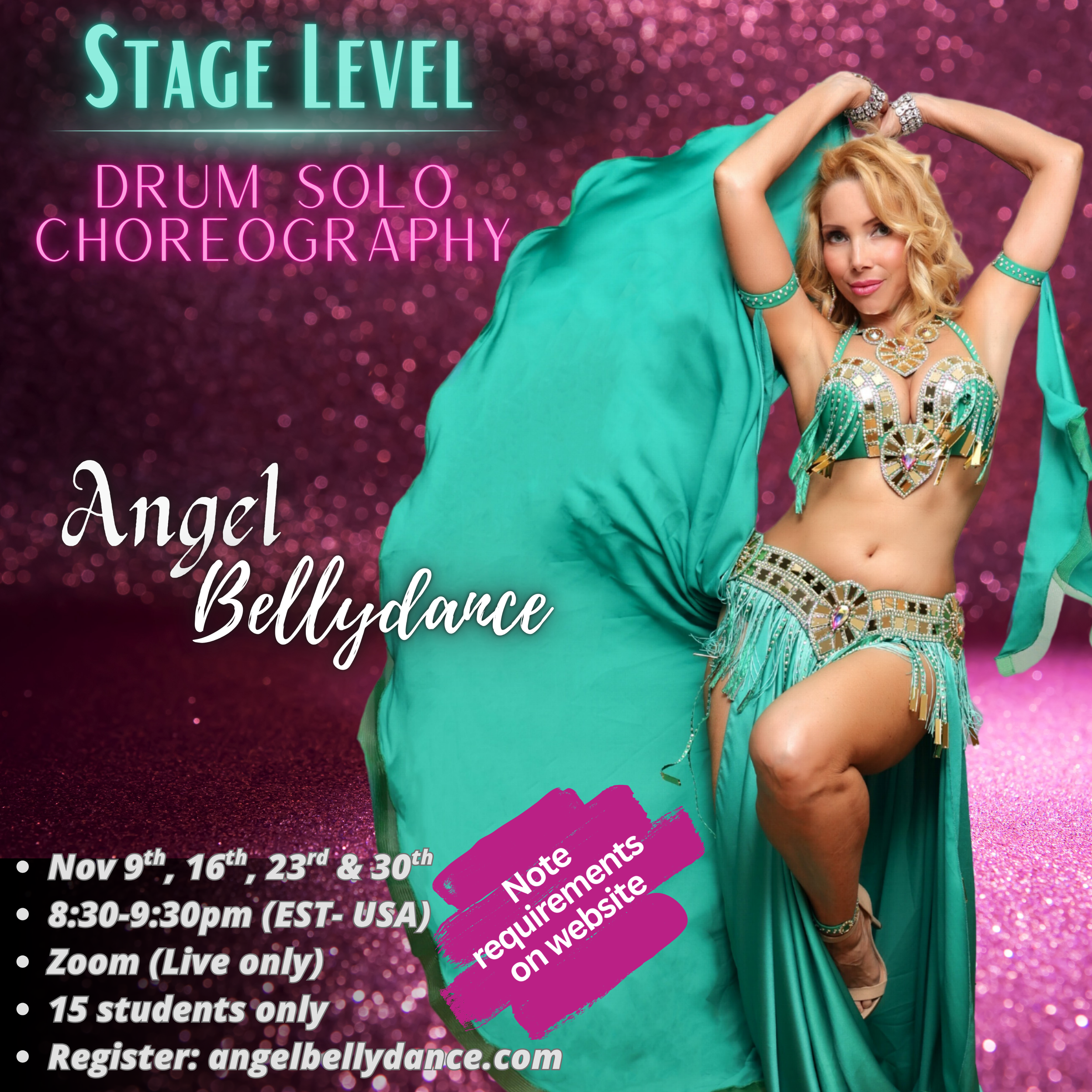 Stage Level- Drum Solo Choreography Nov 2026