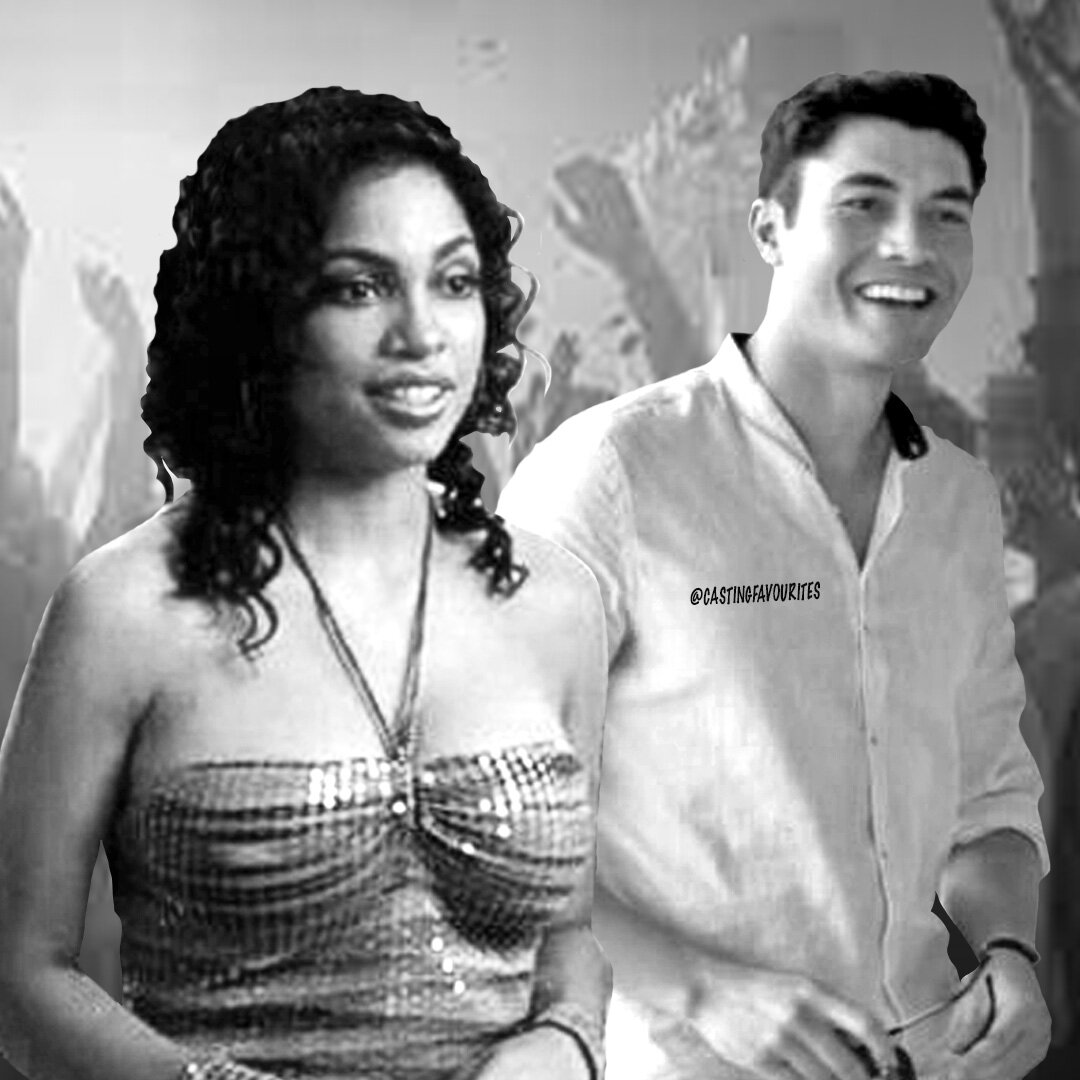 Henry Golding and Rosario Dawson — @ CASTING FAVOURITES Henry Golding and Rosario Dawson — @ CASTING FAVOURITES