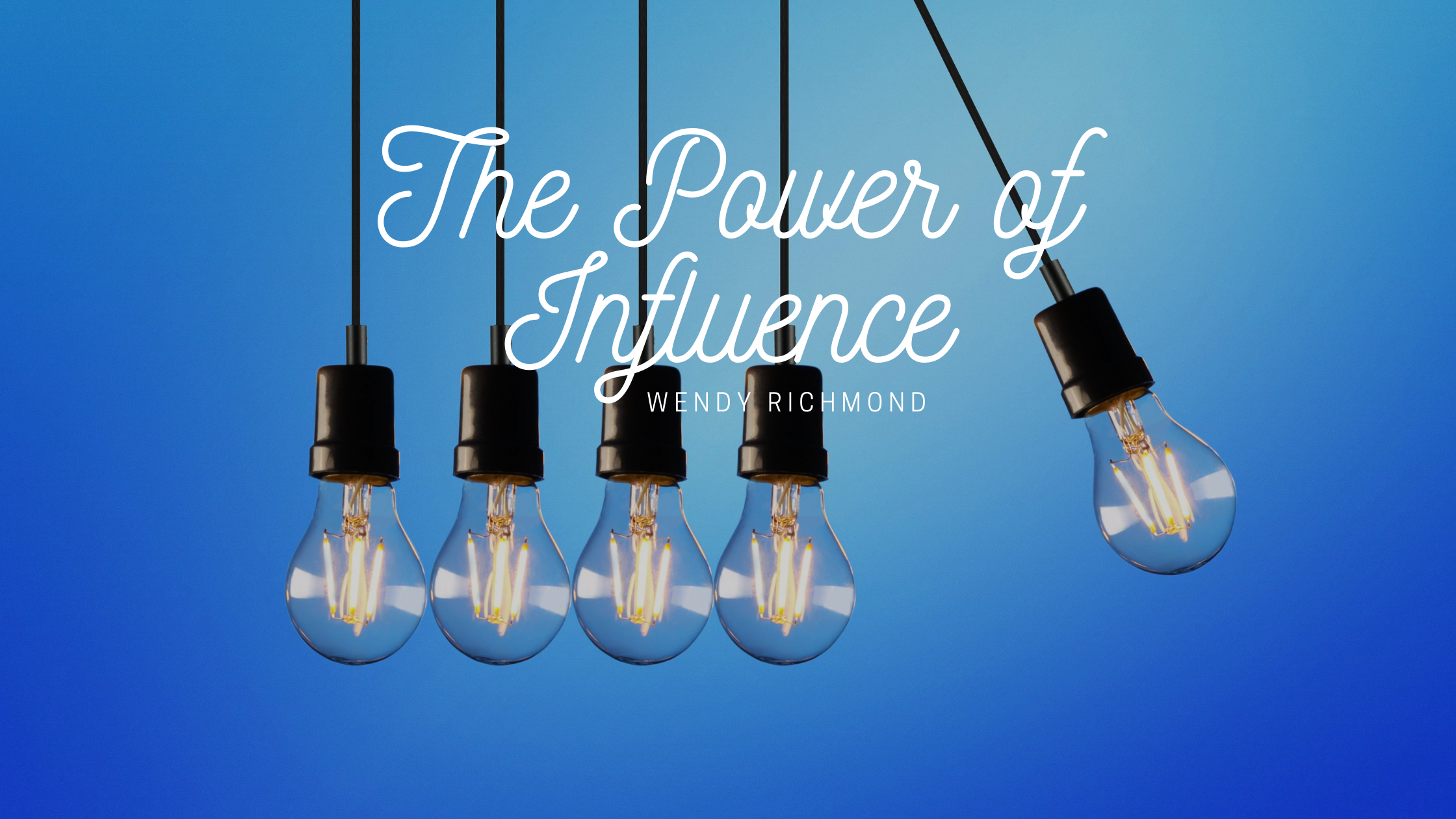 The Power of Influence — One Minute Devotions