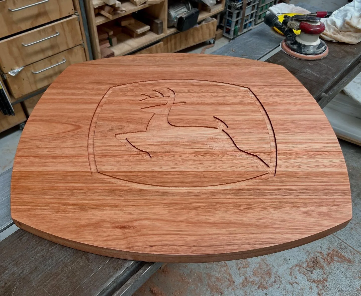 Small @johndeere table top for a client