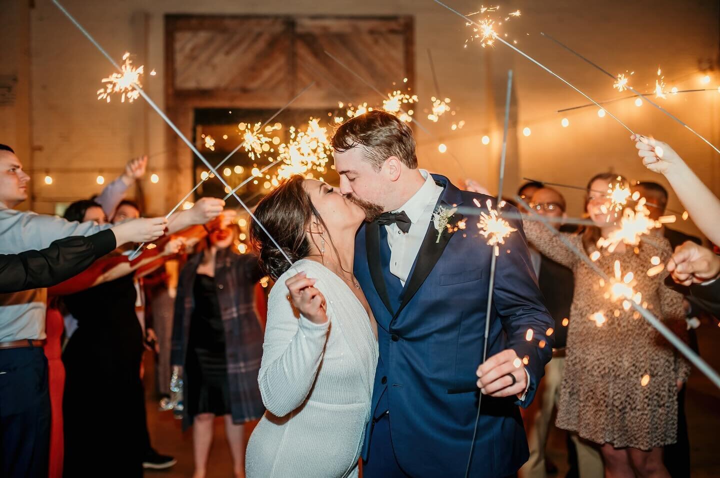 Ringing in the New Year the best way we know how&hellip; celebrating L O V E&hearts;️ 
&bull;
&bull;
Happy Anniversary to our Ryan + Julia! Cheers to O N E year and a lifetime of many more! 

Venues: @themaolaatriverside
Planner: @downtoido 
Rentals: