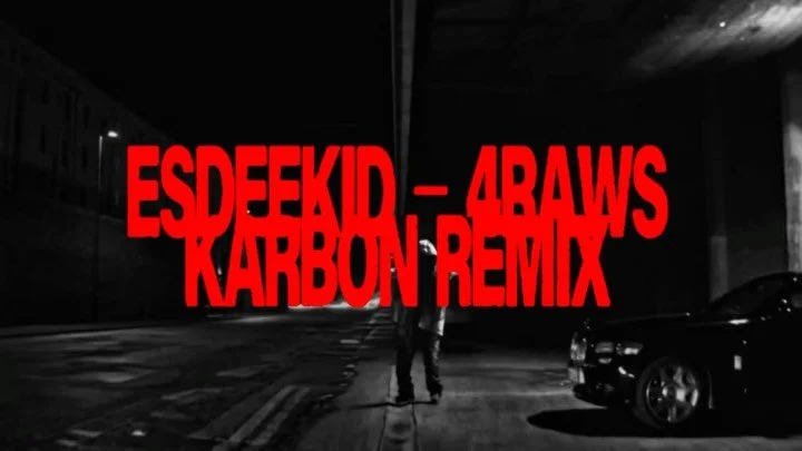 @esdeekid - 4 Raws (Karbon Remix) out now&hellip;. Link in bio