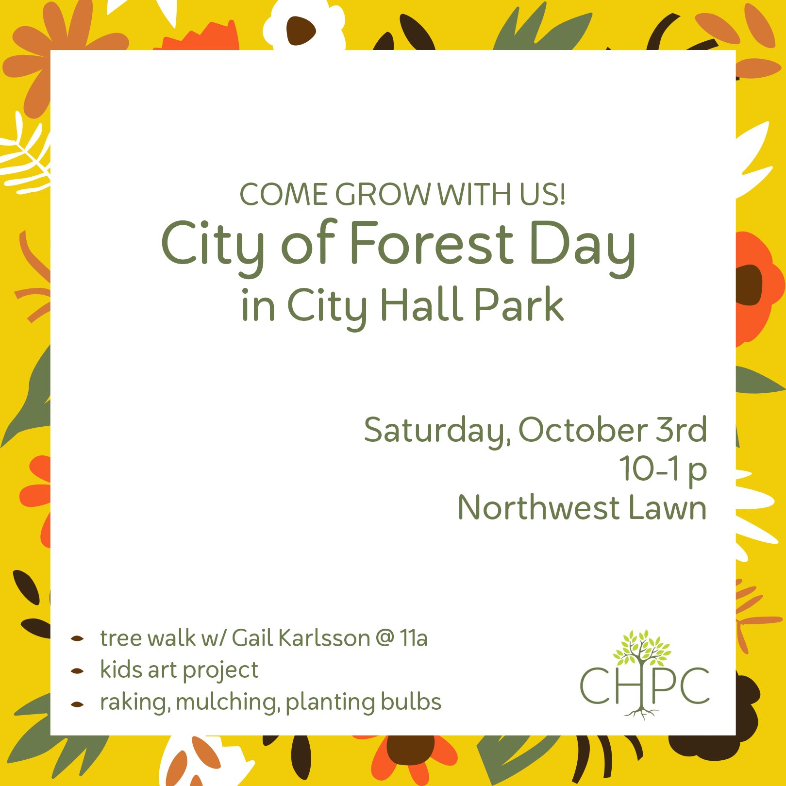 City of Forest Day - Trees of City Hall Park