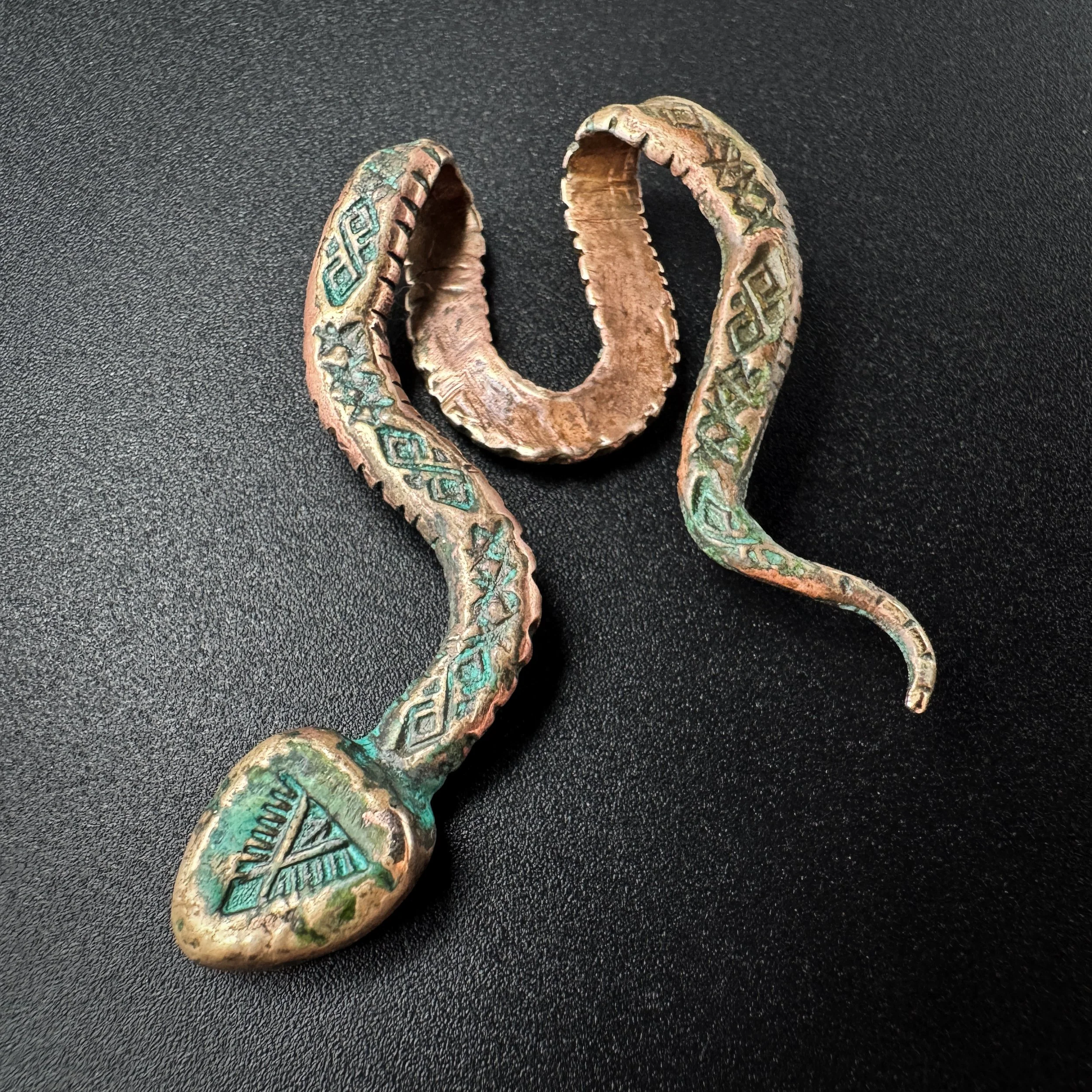 Verdigris Bronze Brim Biter® / Batch 1, #4