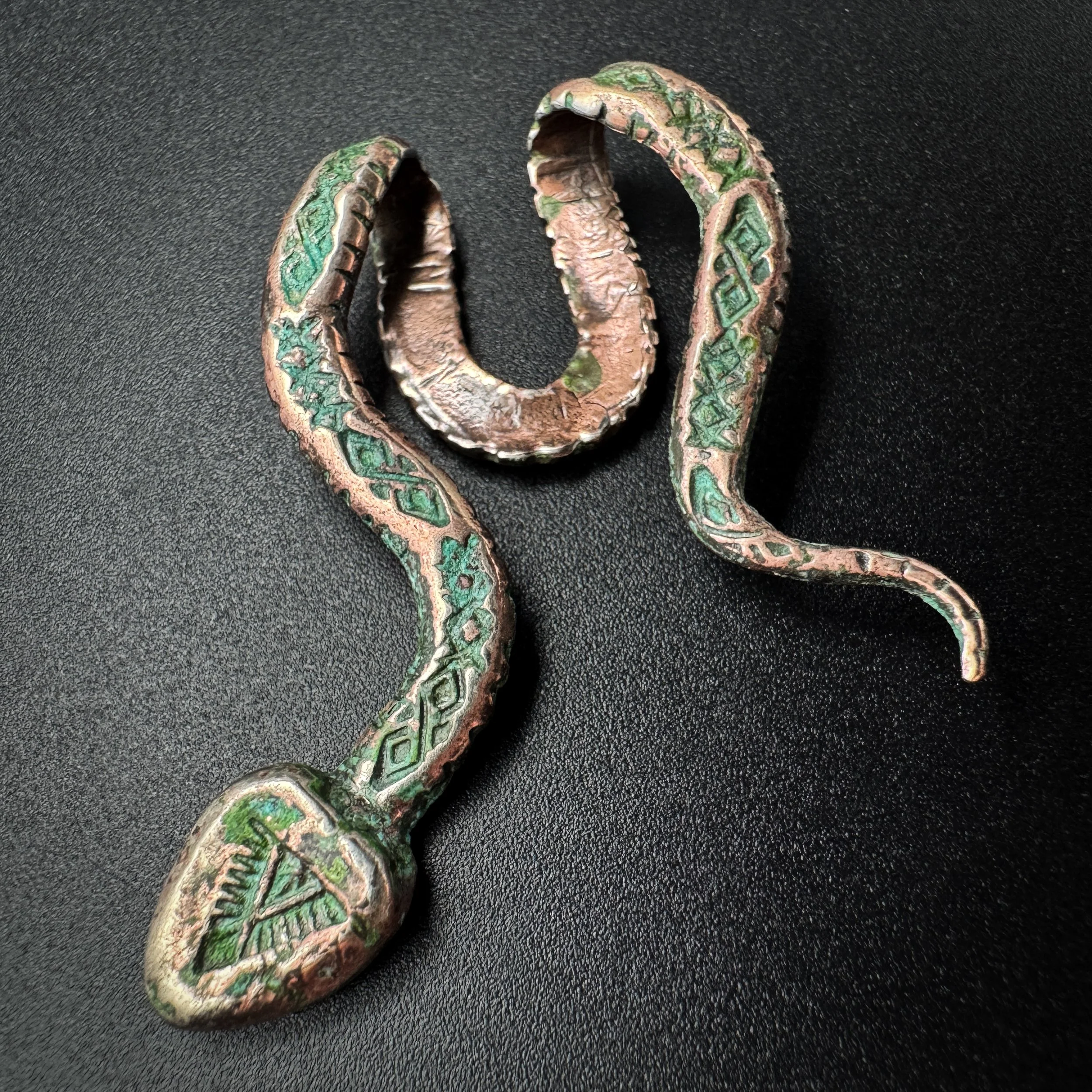 Verdigris Bronze Brim Biter® / Batch 1, #2