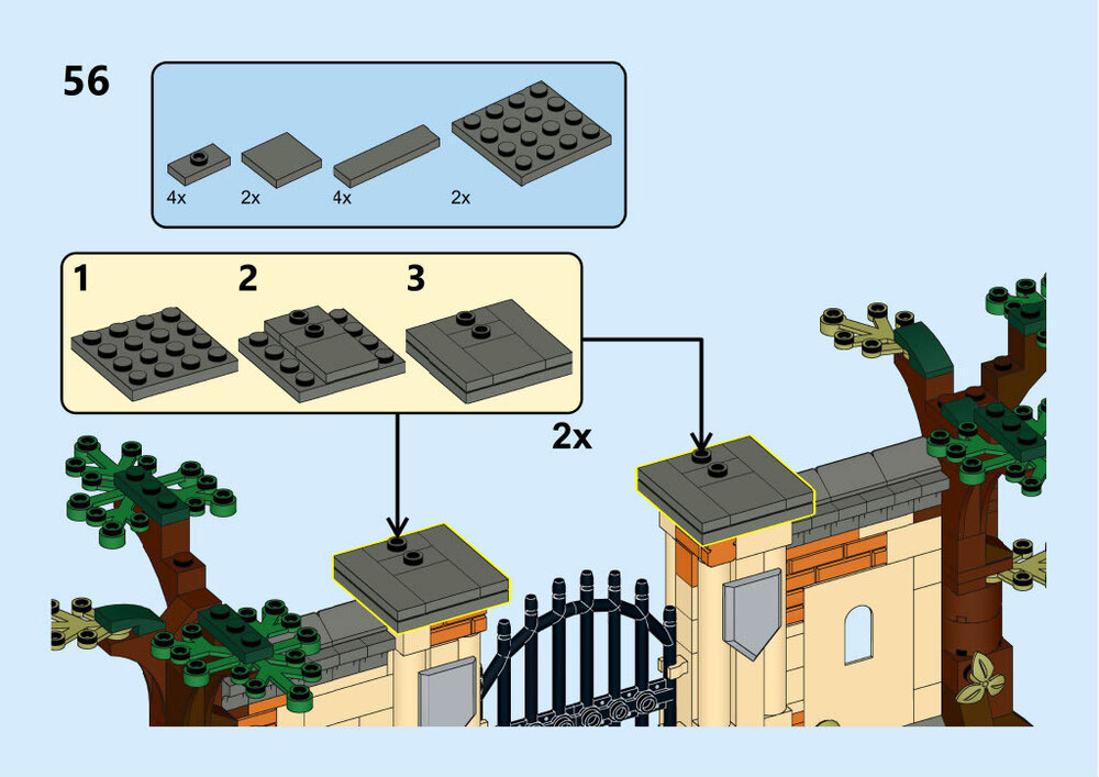 1,106-piece Basilisk custom building instructions — Built by Calvin