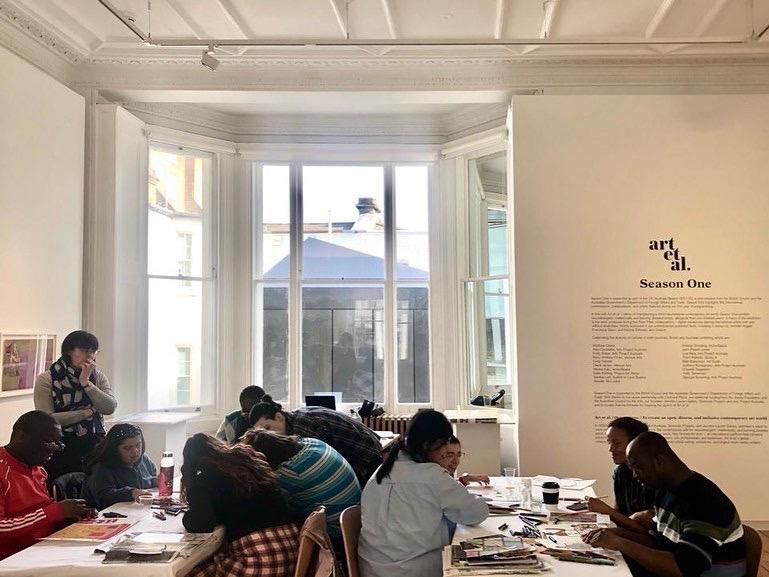 Who Are We Now: Zine Workshop with Artbox studio, Cromwell Place, London