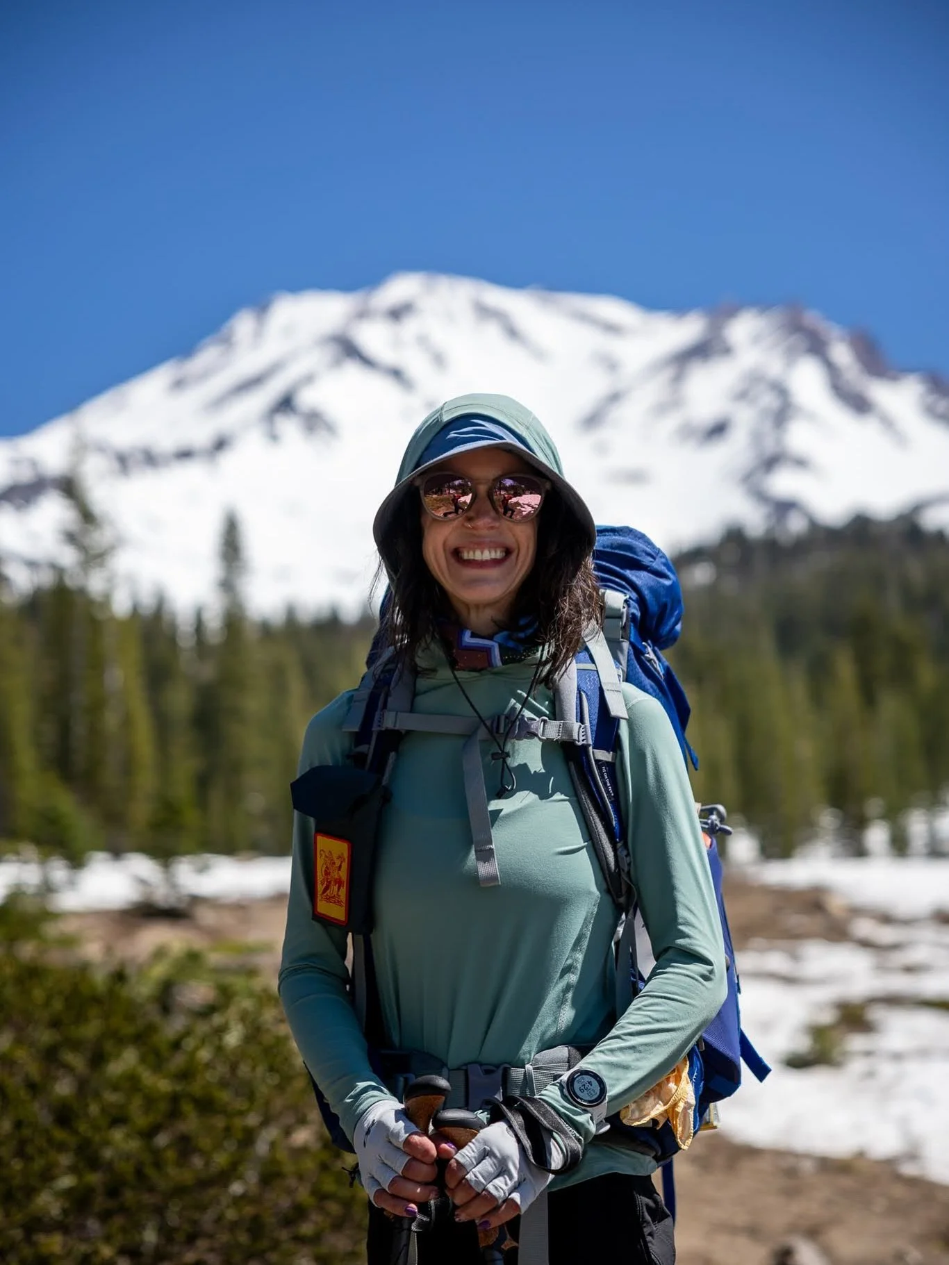 “I wanna live, I wanna give.” – Neil Young
That’s the energy Erin Steen @ekms___ brought to Climb Against the Odds this year. A psychologist, community leader, and mountain athlete from Medford, OR, Erin climbed to ease suffe