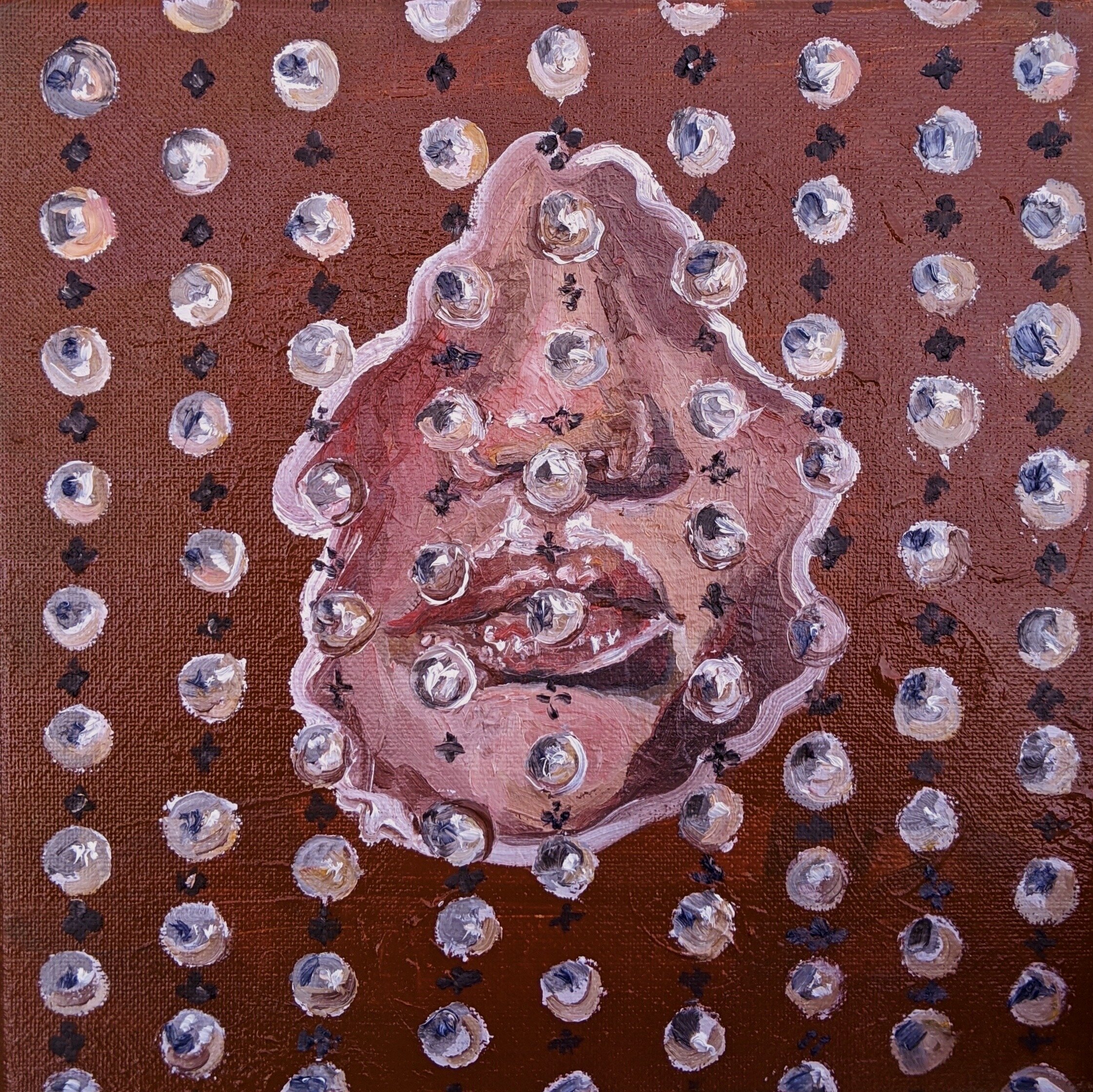 "Untitled" - 20 x 20 cm | Oils on canvas