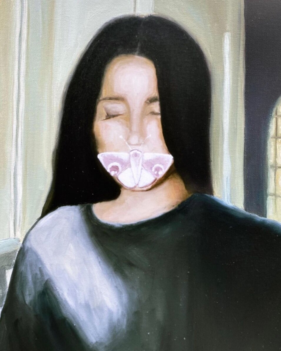 “L.” - 40 by 30 cm | Oils on canvas