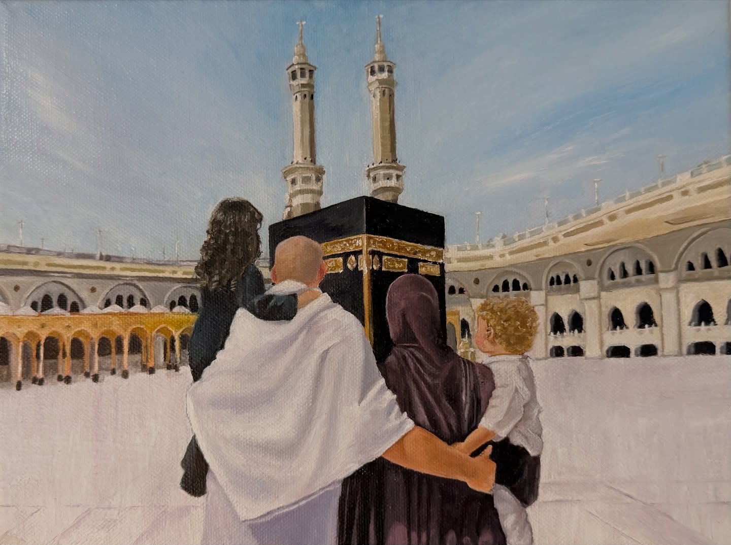 The finished piece 🤍

#art #oilpainting #custompainting