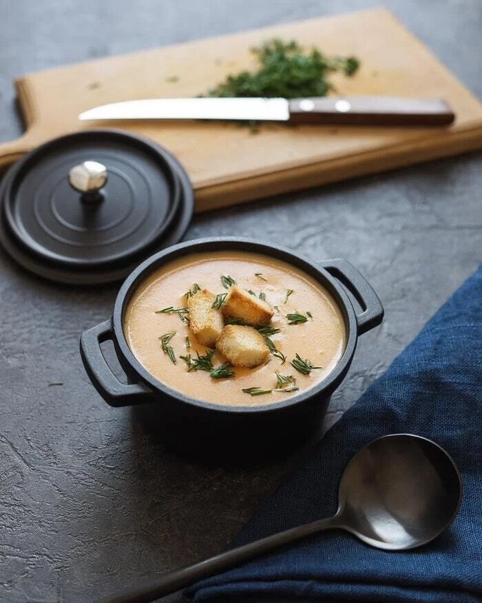 Crèmige Schwarzwurzelsuppe