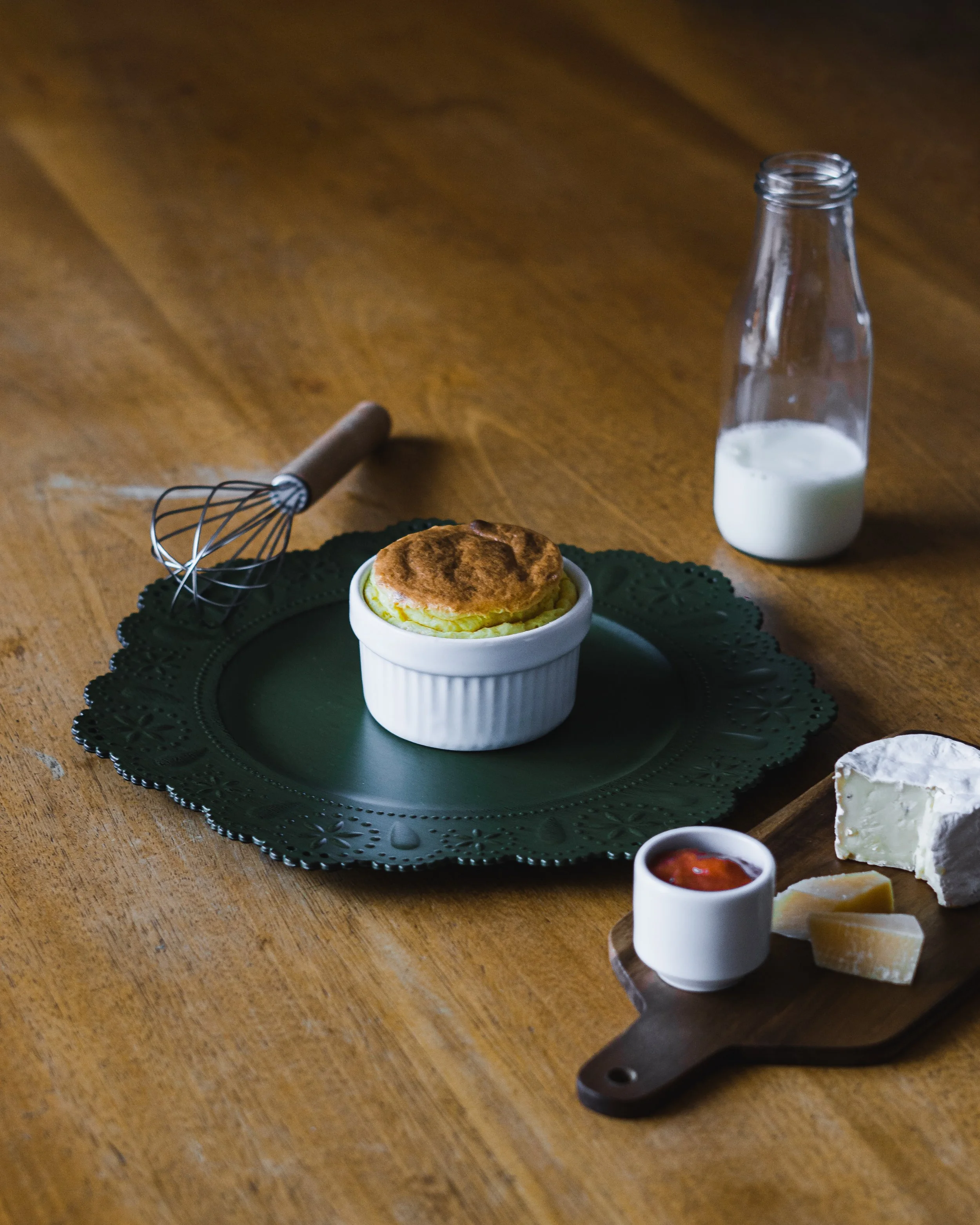 Schwarzwurzel-Soufflé