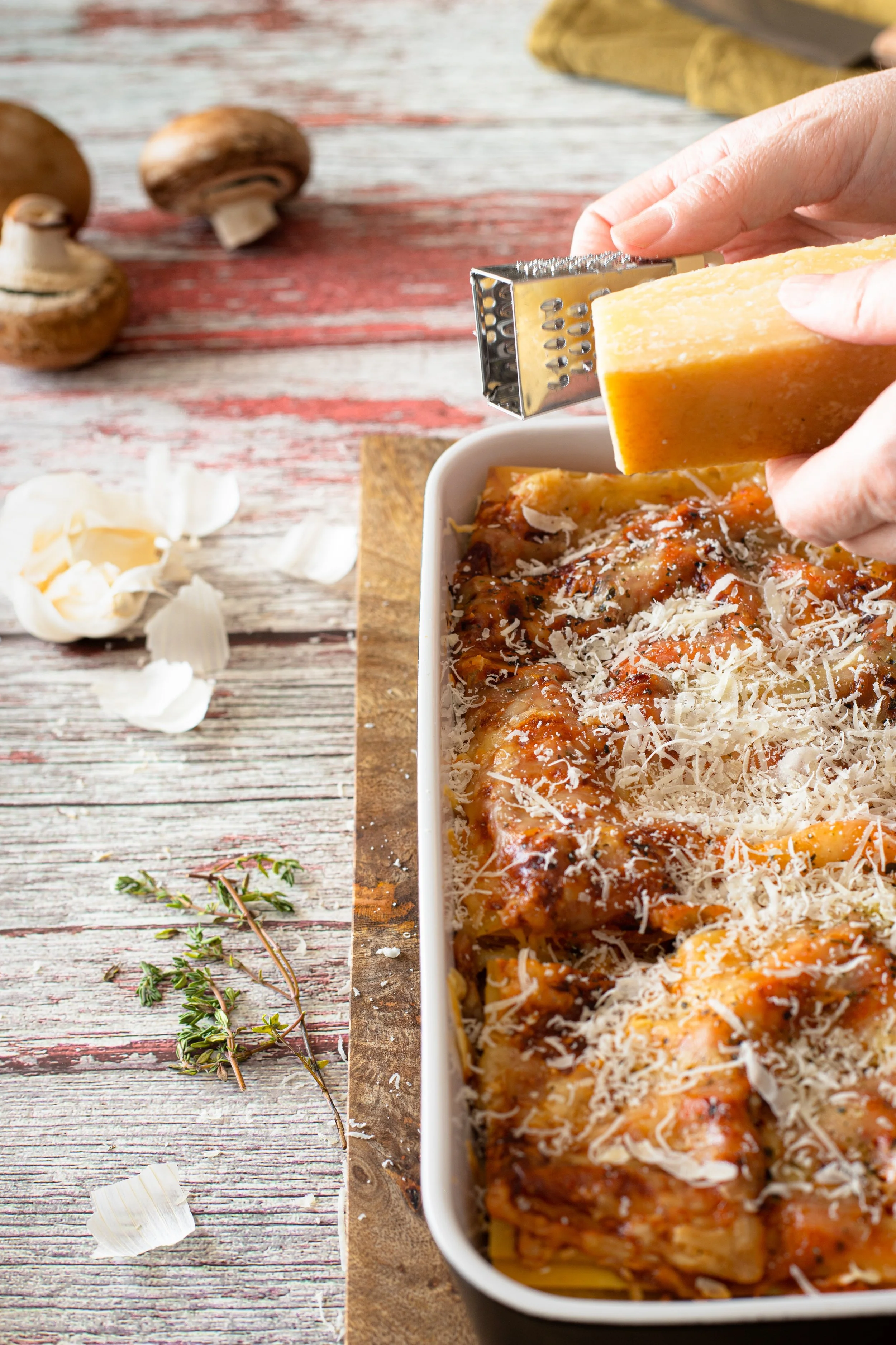 Cannelloni mit Wirzfüllung