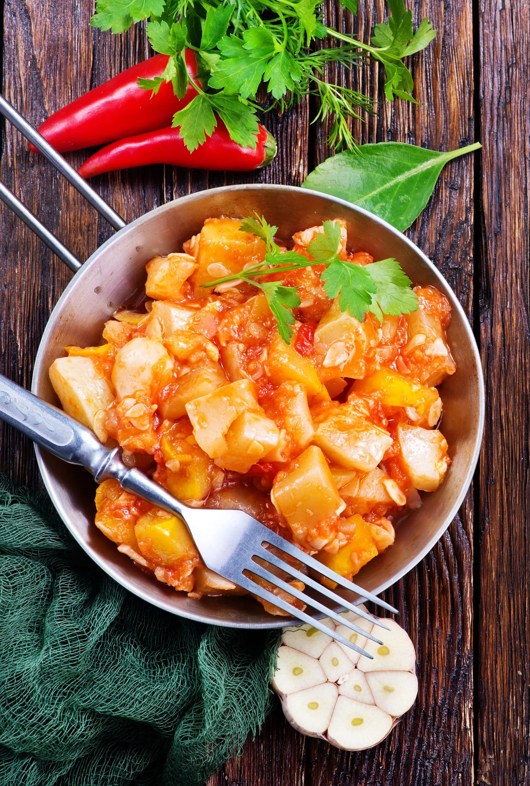 Ratatouille mit Wintergemüse