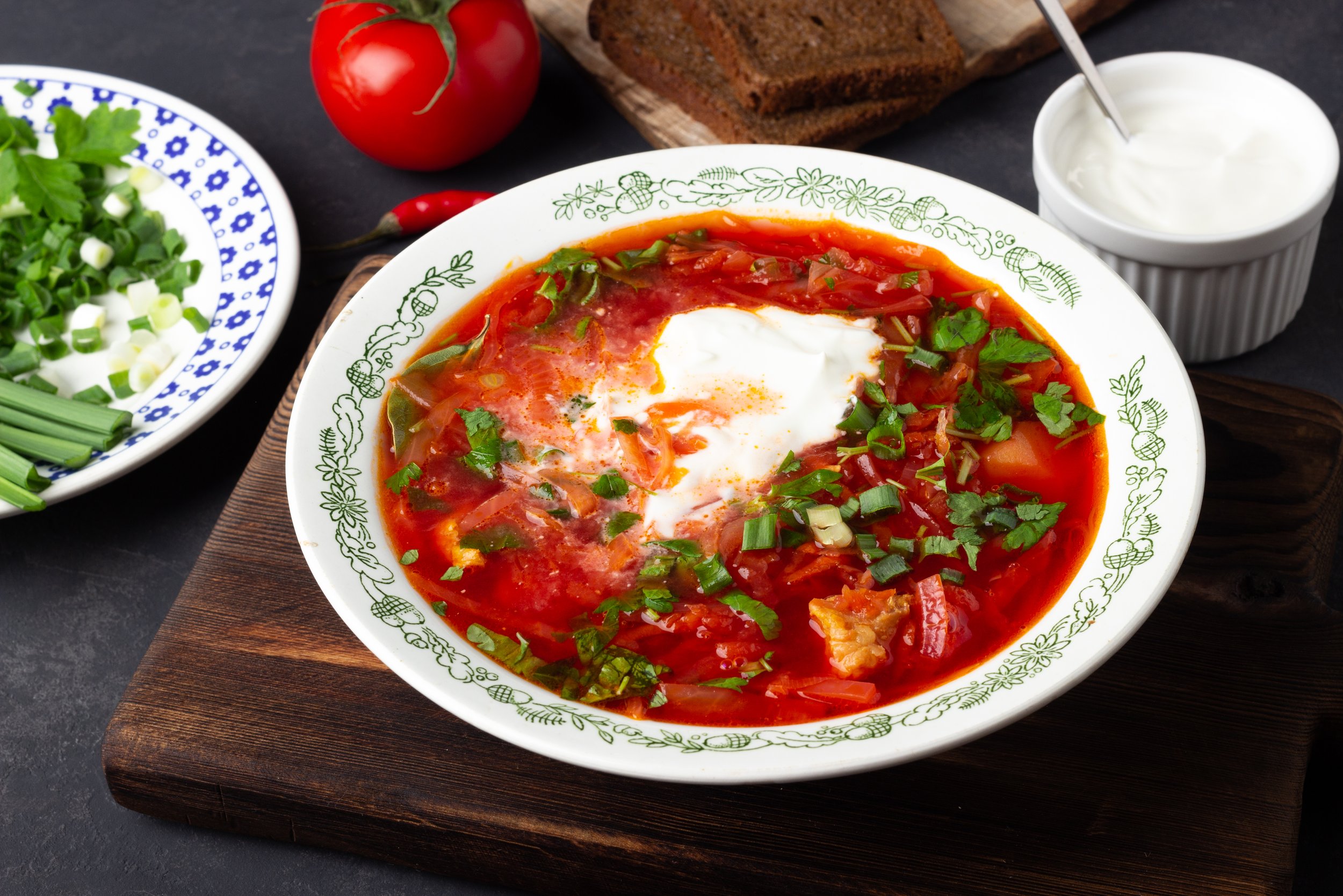 Borscht (Borschtsch/Randensuppe)