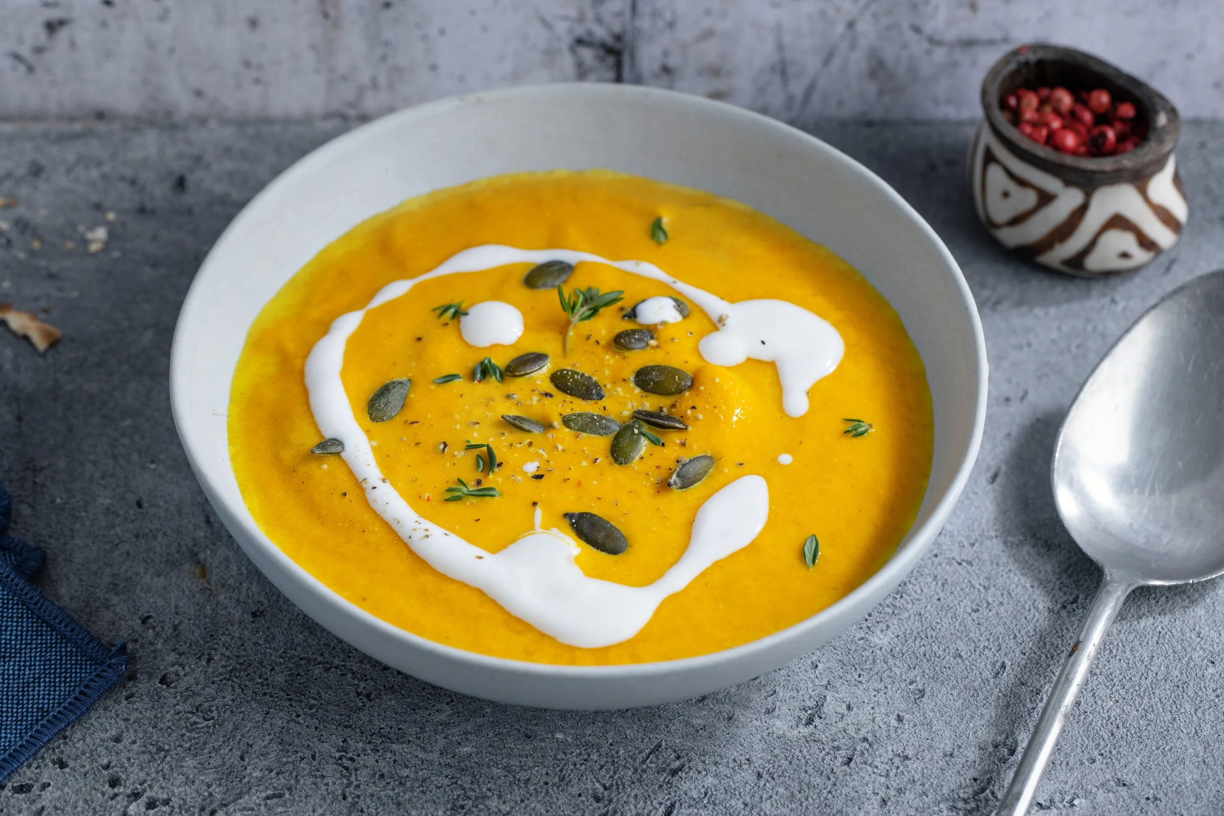 Kürbissuppe