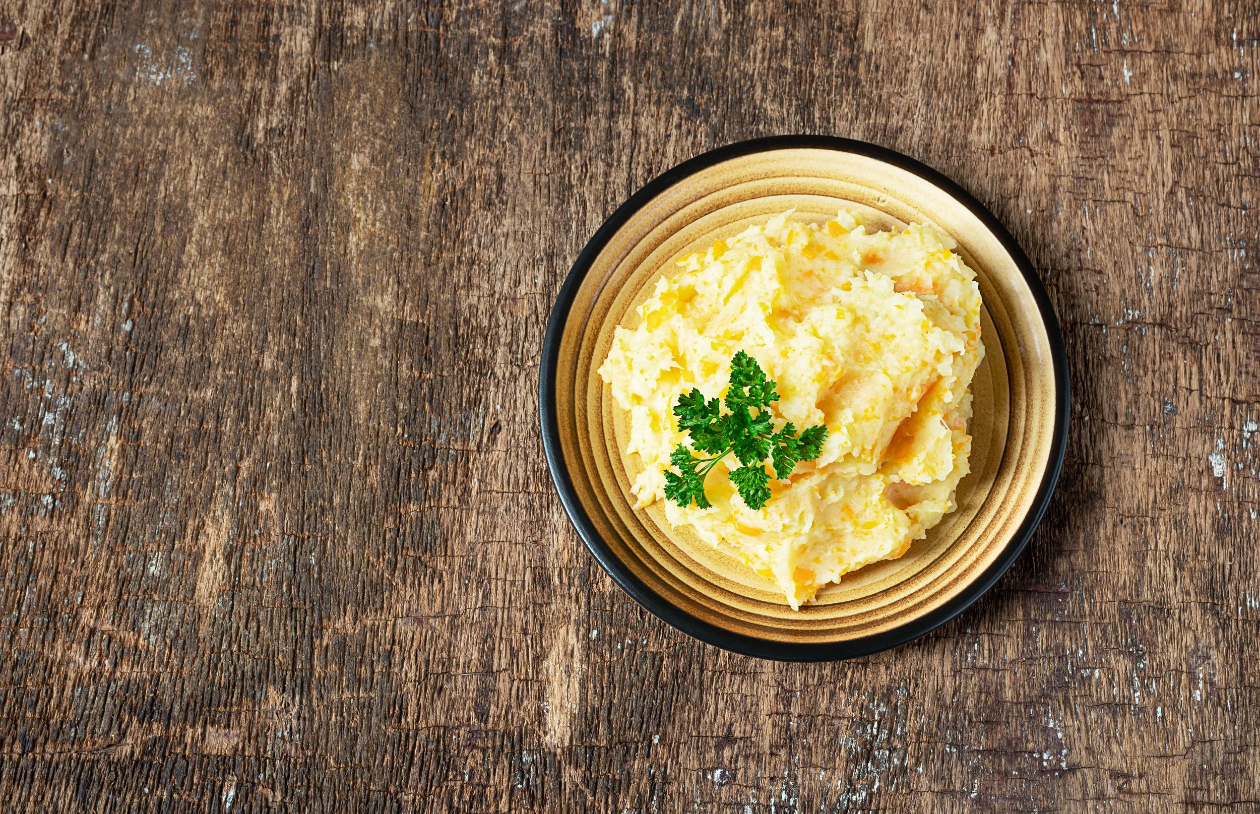 Pastinakenstampf oder -püree