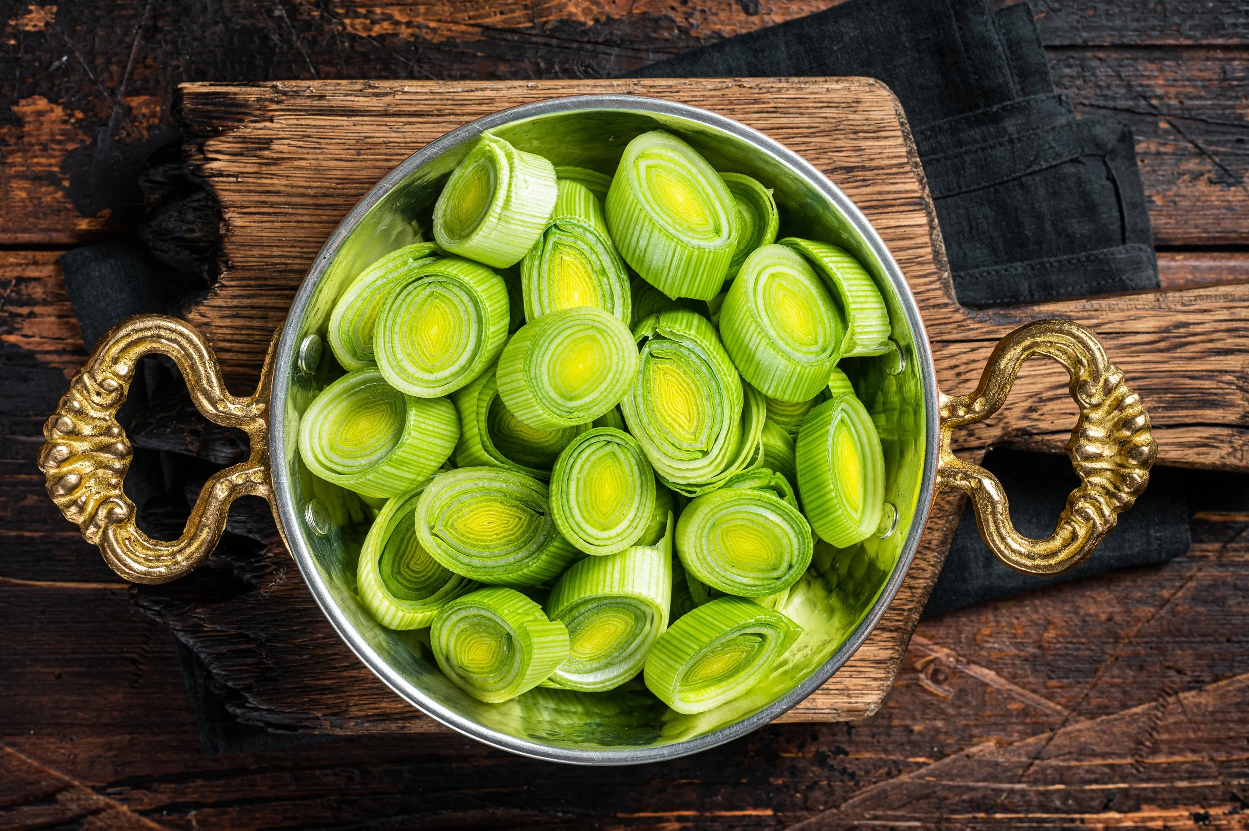 Rahm-Lauch mit Kartoffeln