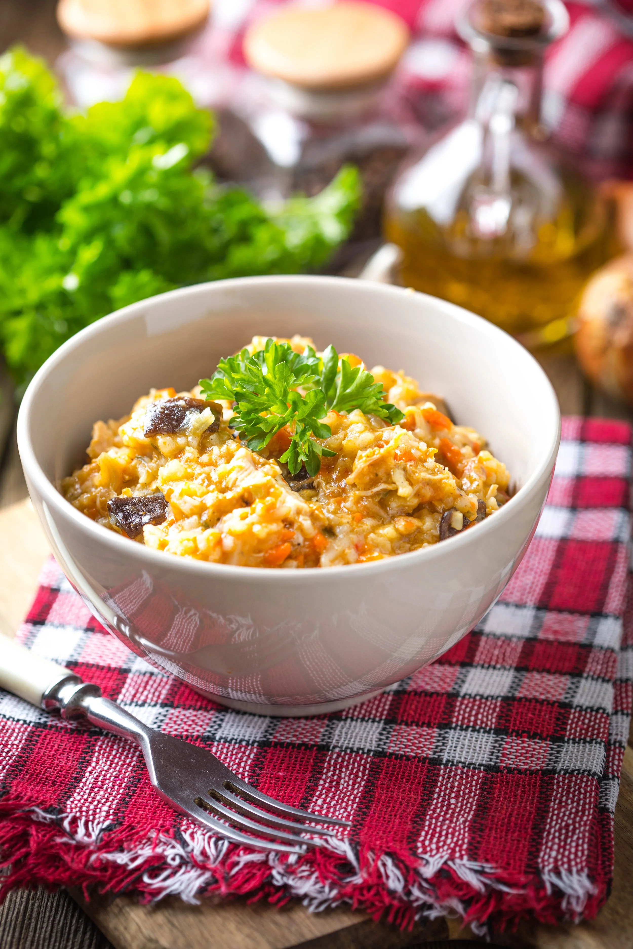 Risotto mit Kohlrabi und Karotten