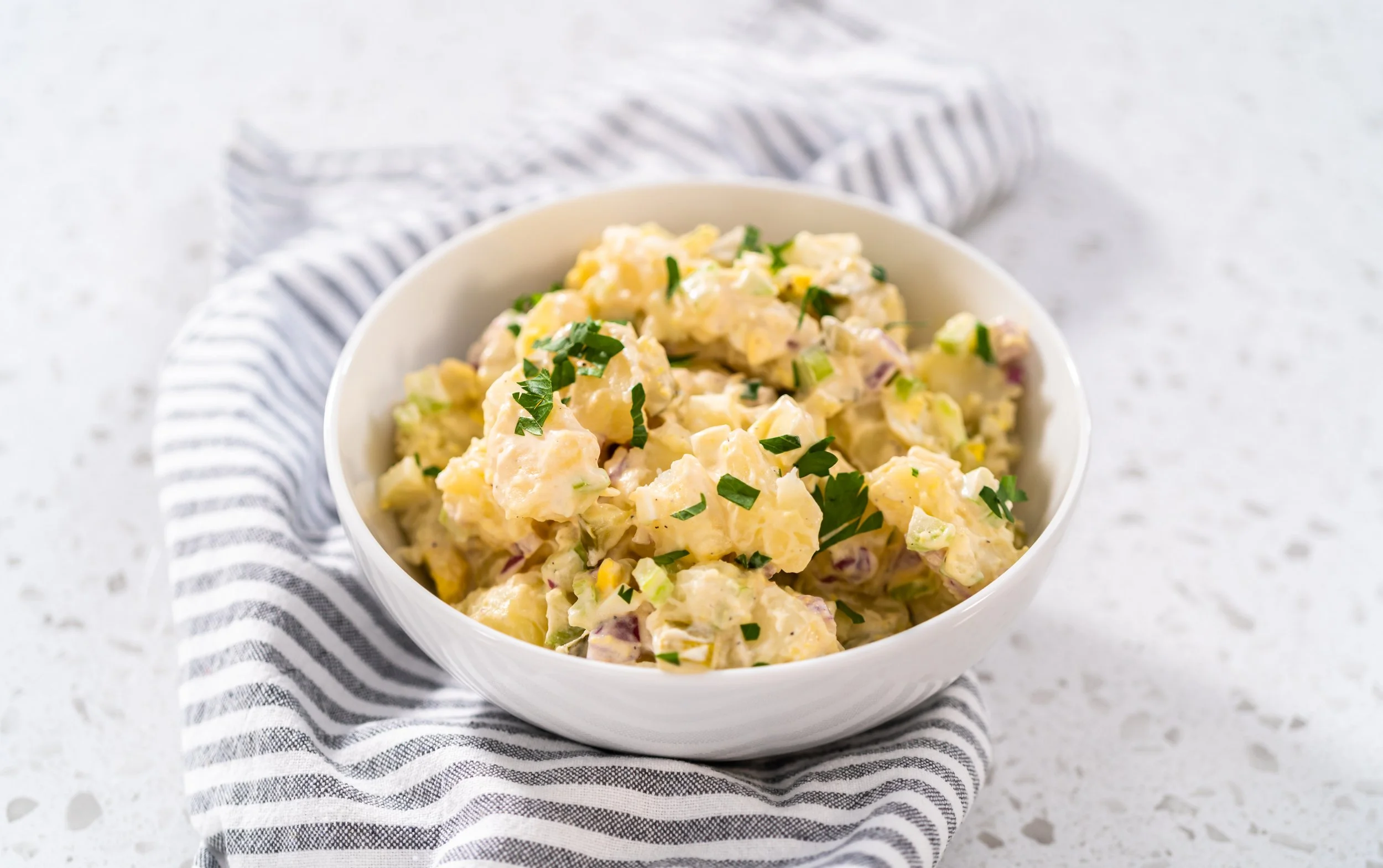 Kartoffelsalat mit Sellerie