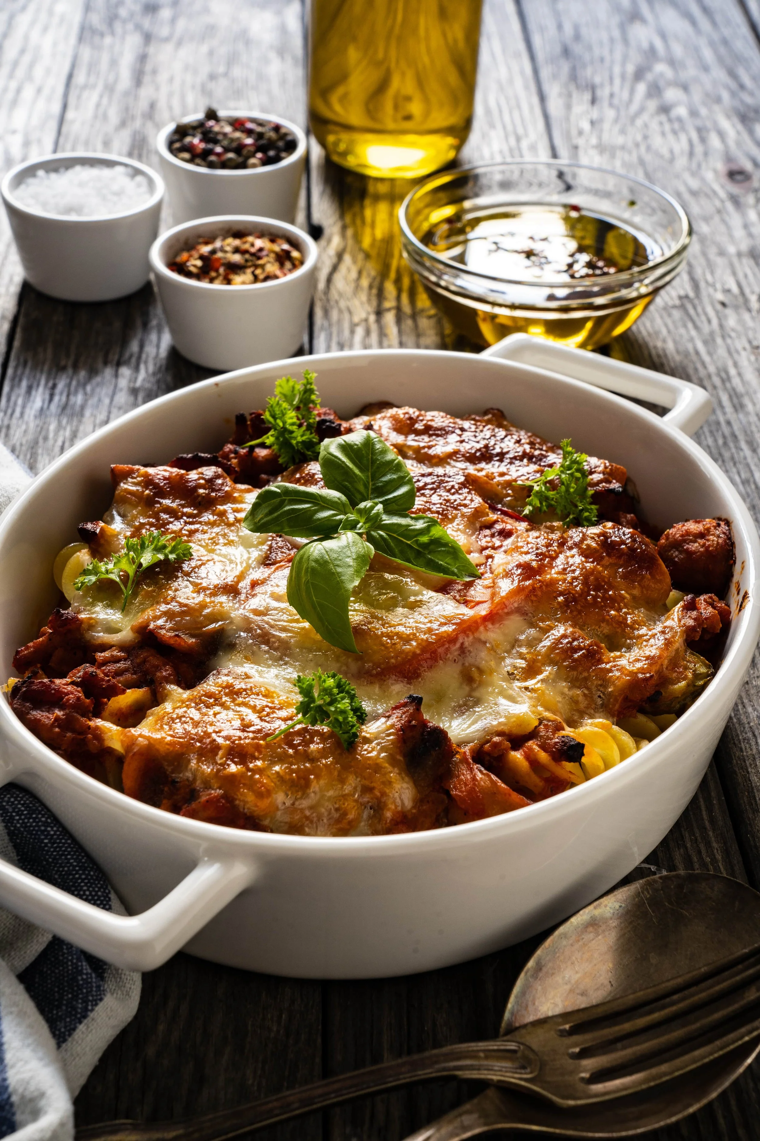 One-Pot-Lasagne ohne Fleisch