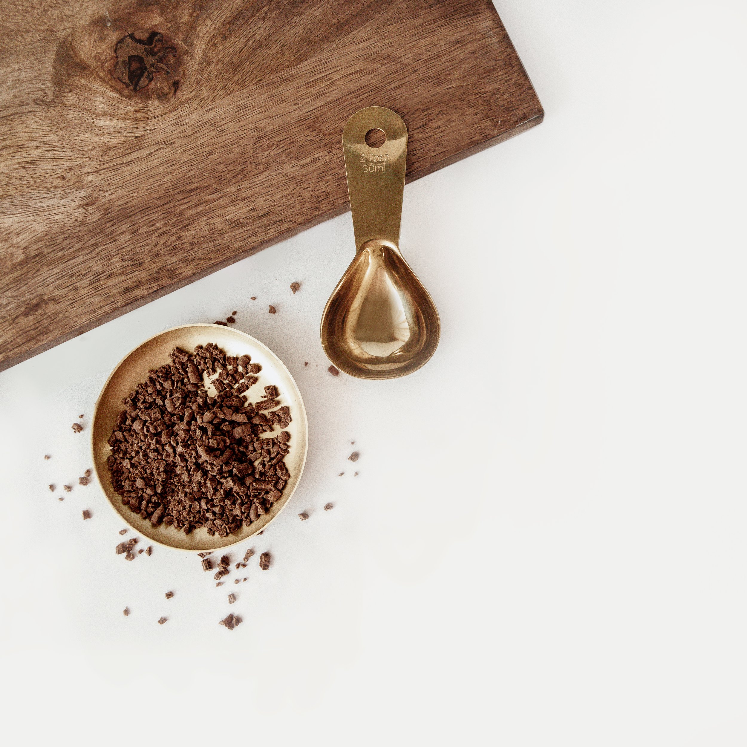 Cacao Measuring Spoon - Golden
