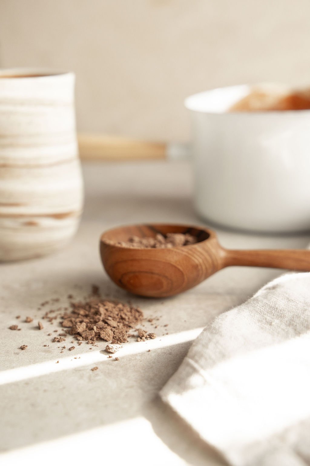 Cacao Measuring Spoon - Wooden