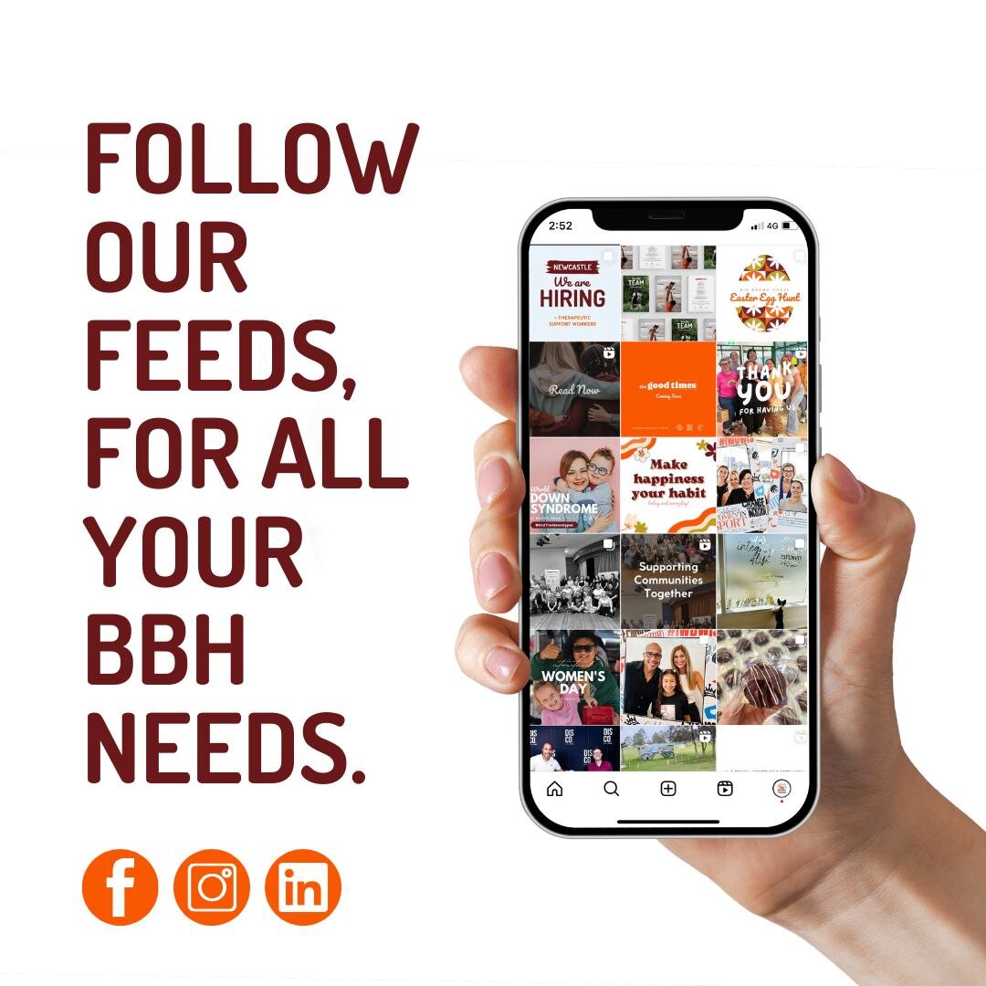 Sick of your social media being flooded by content that just doesn't fill your cup? 

This one is for you... follow our feeds for all your BBH needs! 

Stay connected, updated and informed with everything that is going on at Big Brown House. Jump on 