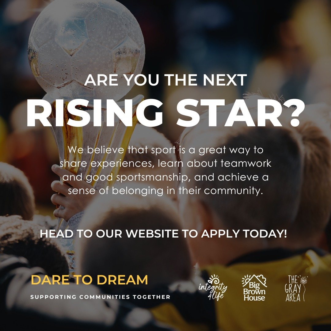 ⚽️ We believe that sport is a great way to share experiences, learn about teamwork and good sportsmanship and achieve a sense of belonging in their community. 

🏀 Our Rising Stars Scholarship is a support program, providing young people and their fa