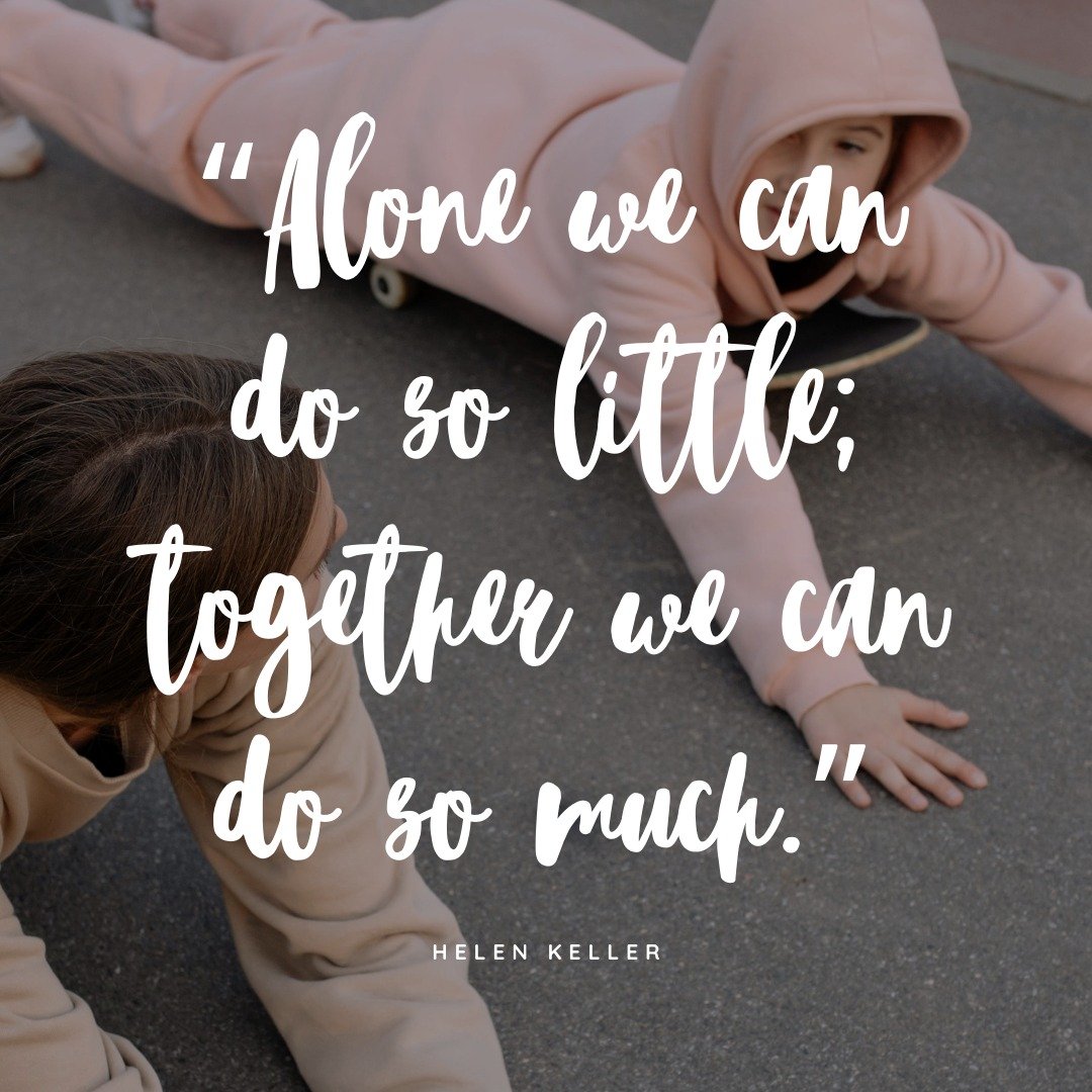 &quot;Alone we can do so little: together we can do so much.&quot; - Helen Keller

This quote encapsulates the beginning of the year for Big Brown House. Our teams are in a constant state of evolution and adaptation, as we navigate new referral pathw